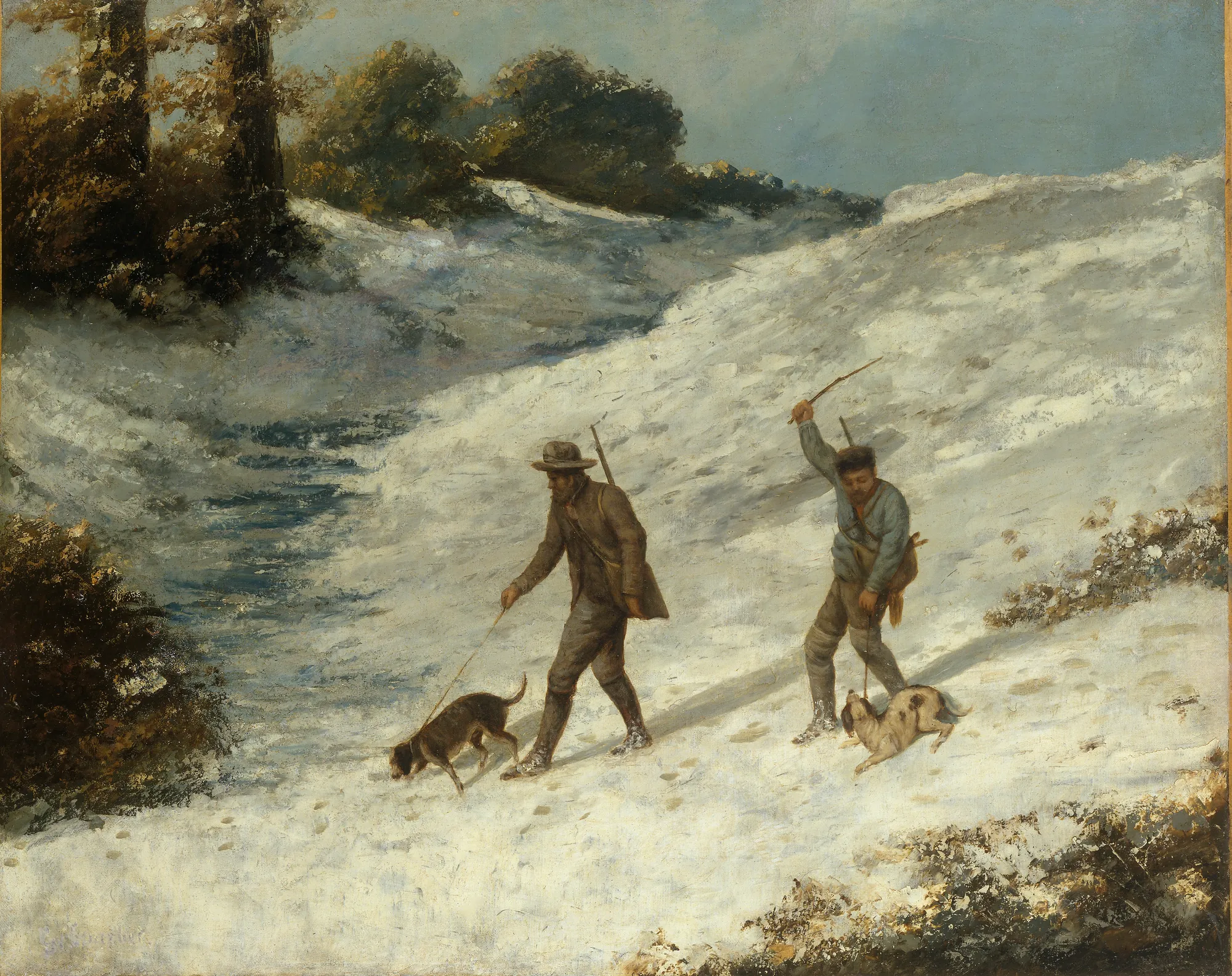 Les Braconniers dans la neige