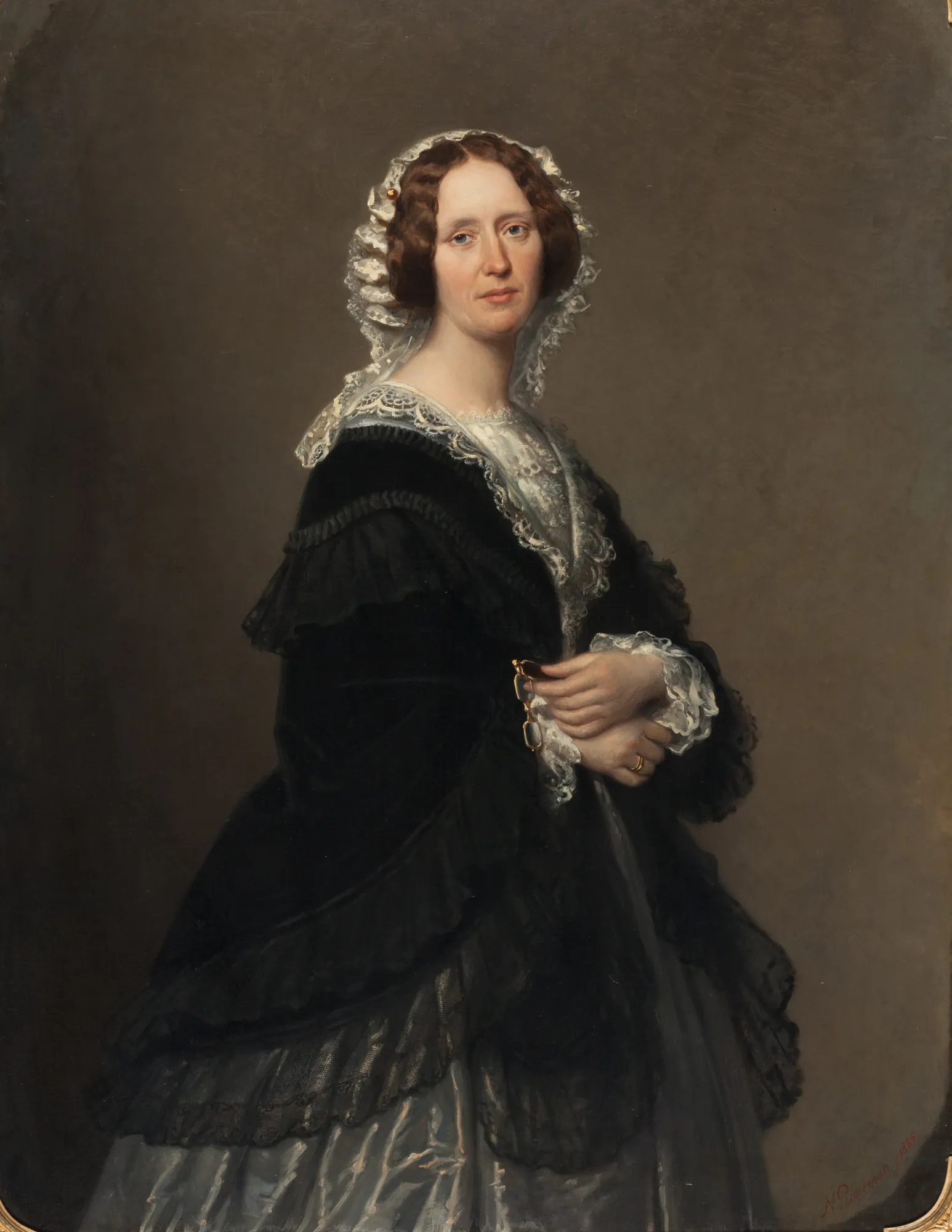 Portrait of Elisabeth Charlotta Petronella Both Hendriksen