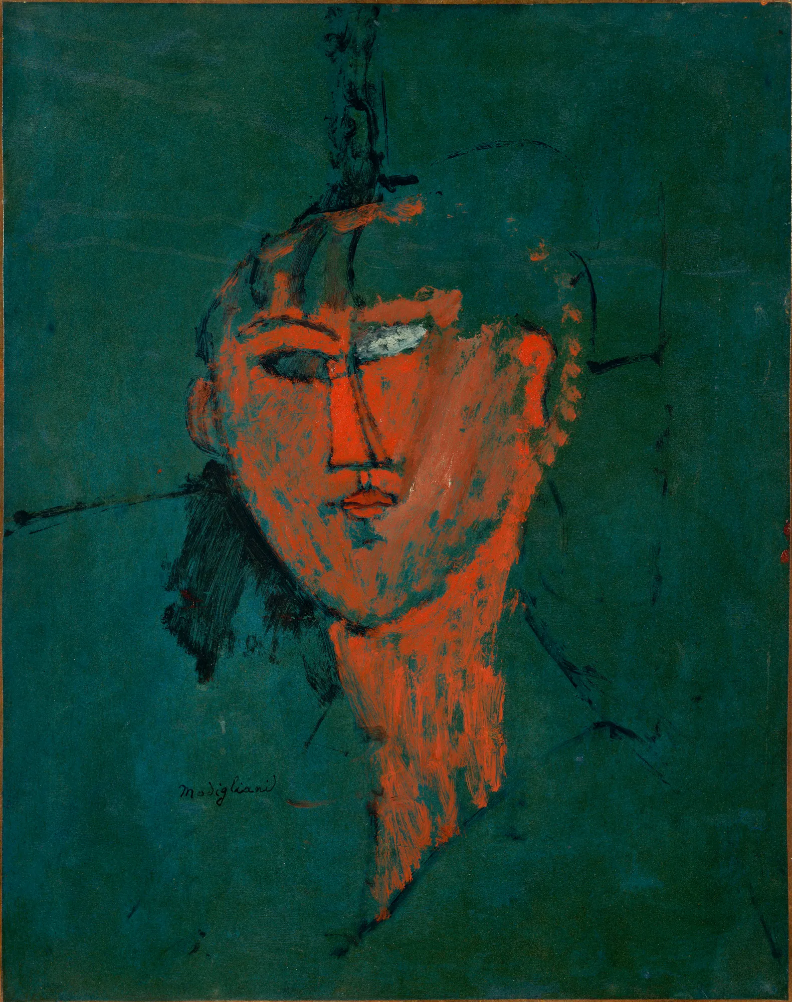 Tête rouge