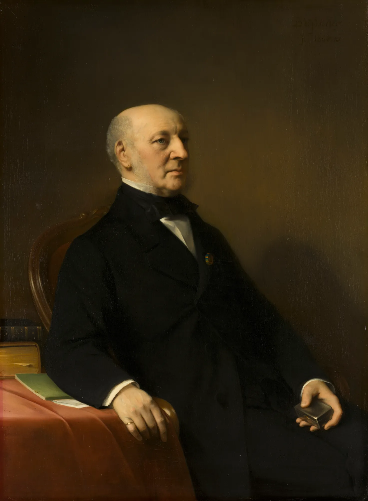 Portrait of Jean Zacharia Mazel