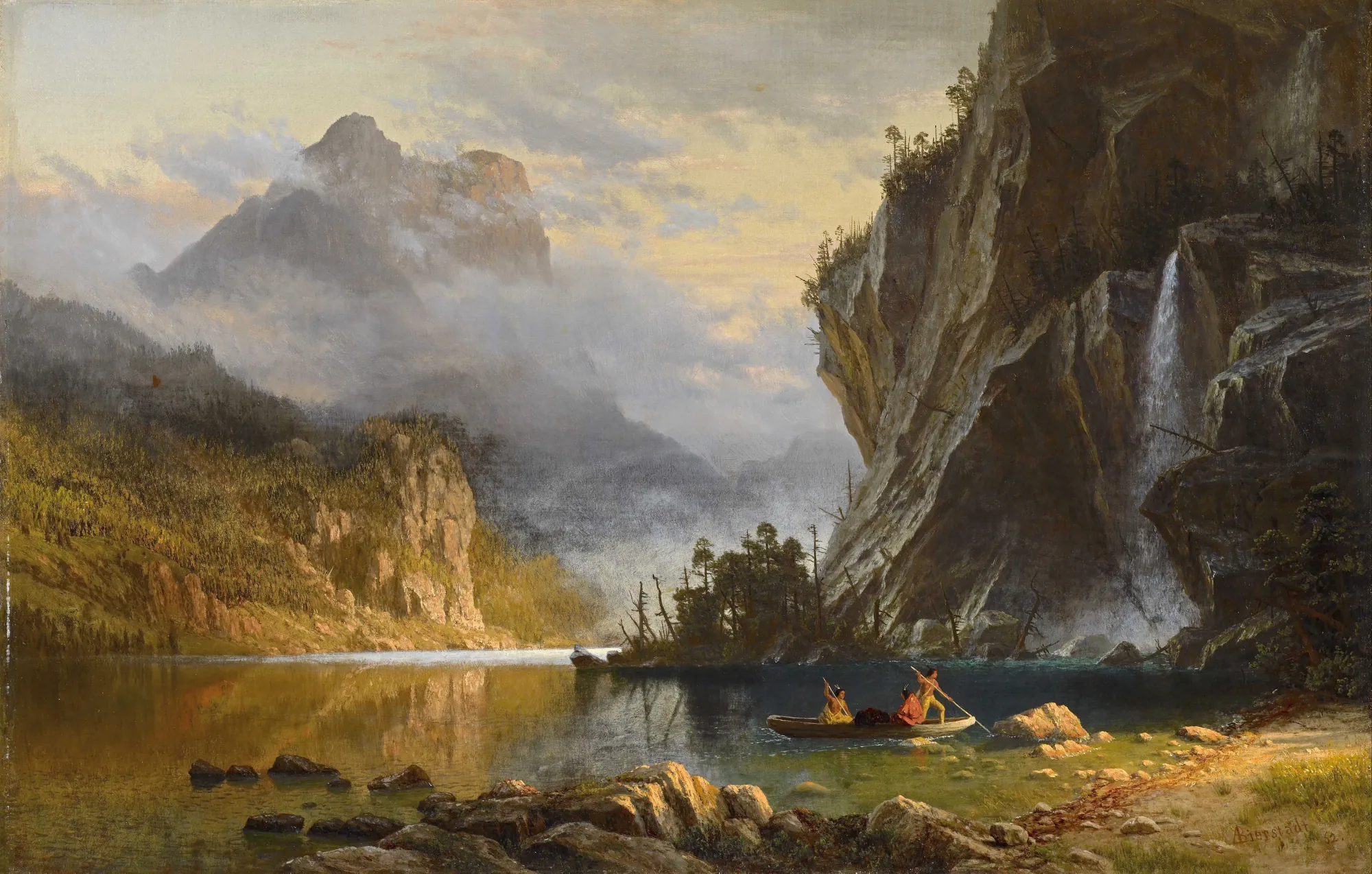 Indians Spear Fishing