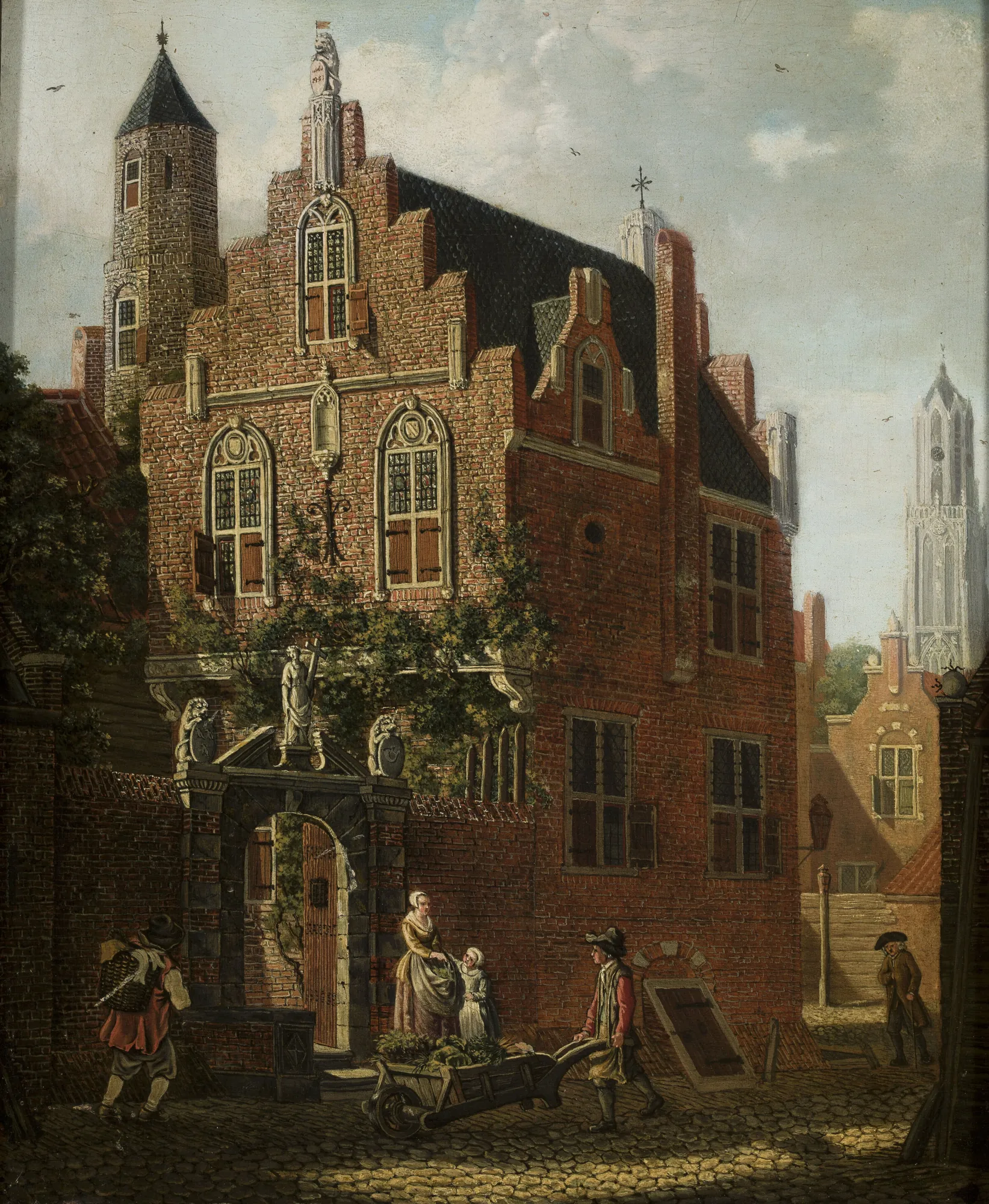 View of a Dutch City