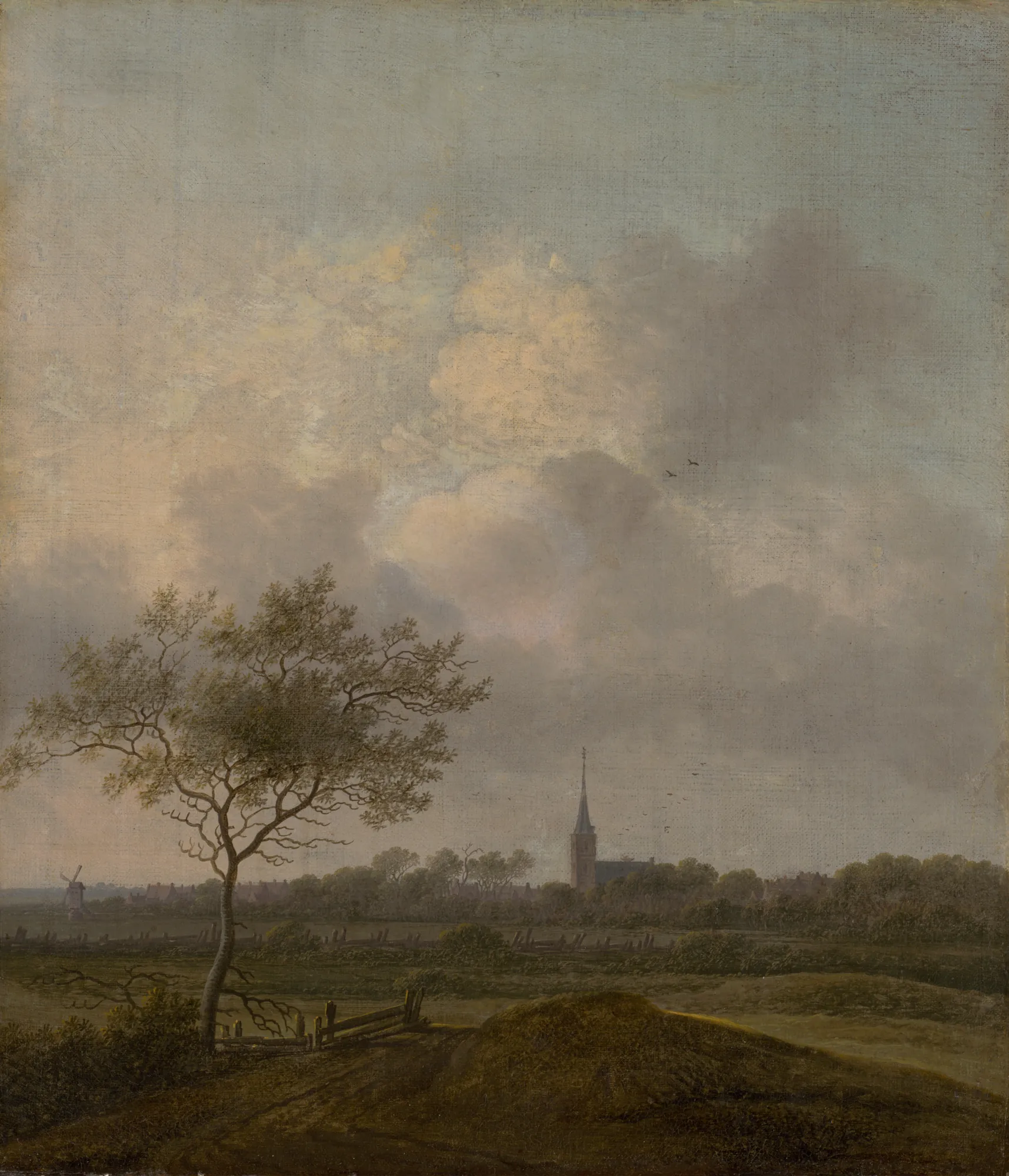 Landscape with Church in Rijswijck