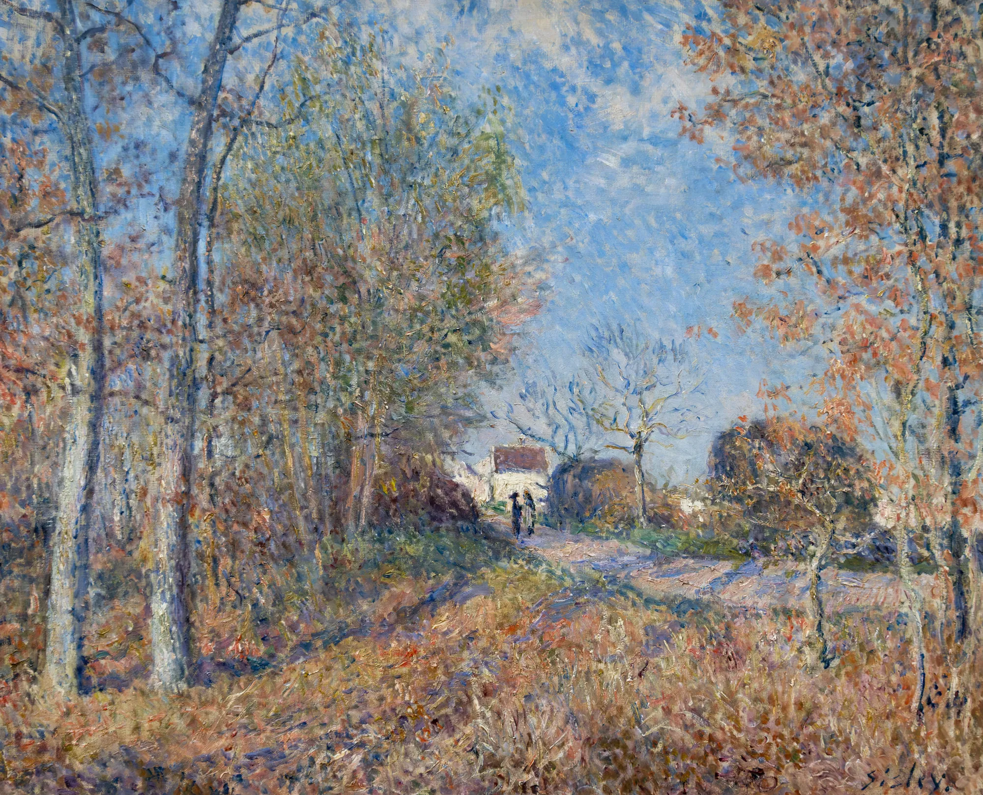 A Corner of the Woods at Les Sablons