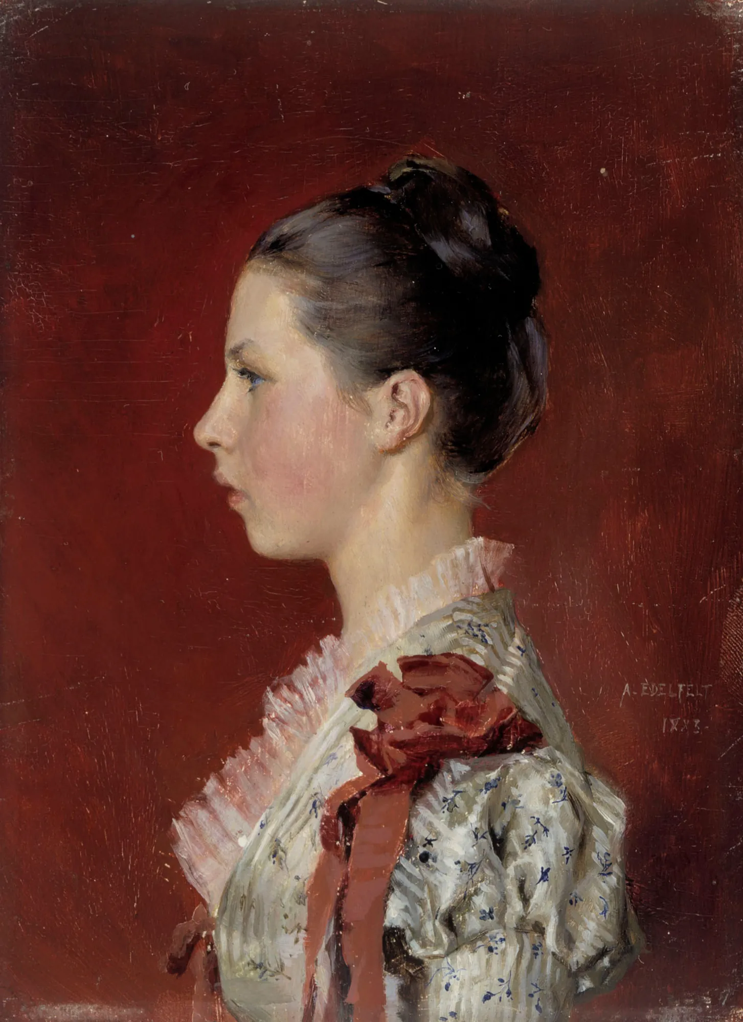 Portrait of Annie Edelfelt