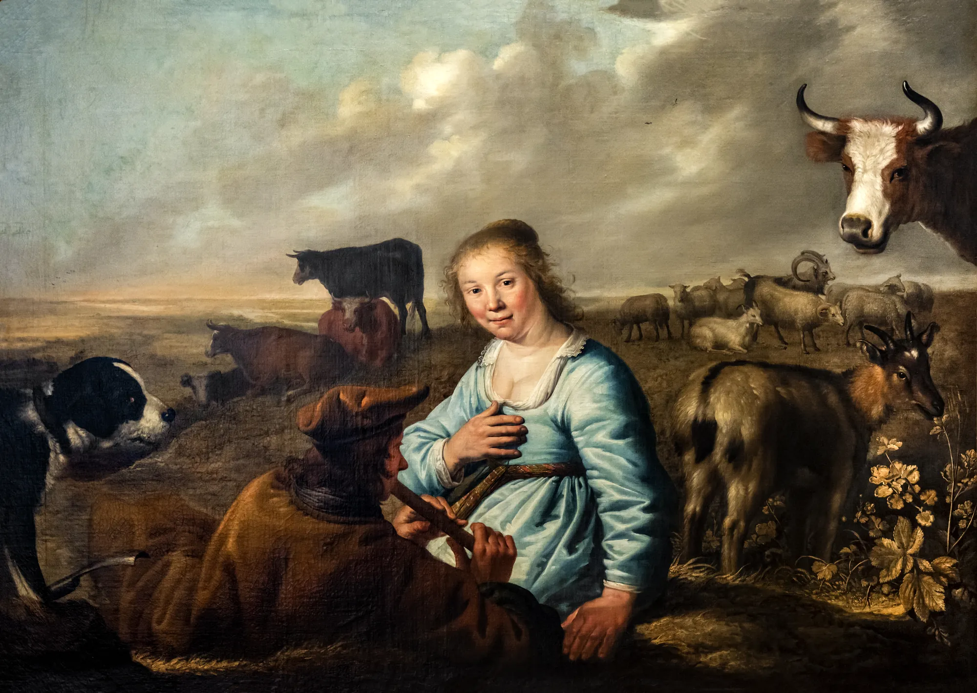 Shepherds in a Landscape