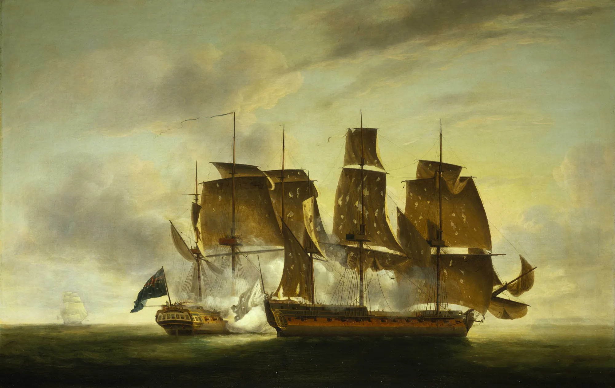 The Capture of the 'Amazone' by HM Ship 'Santa Margarita'