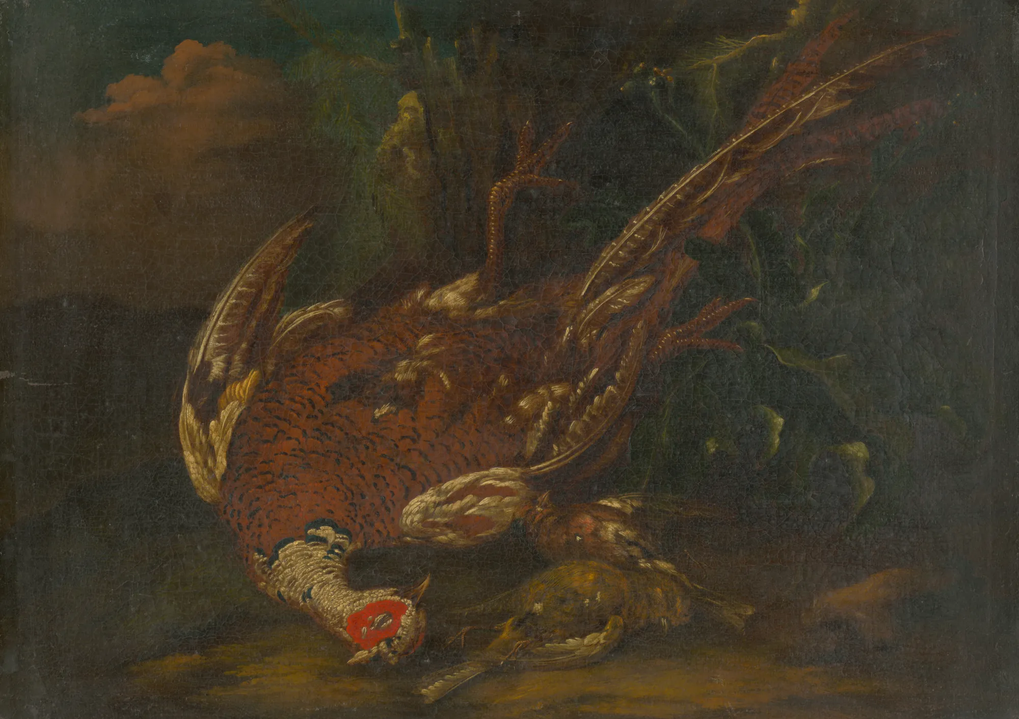 Still Life with Guinea Fowl