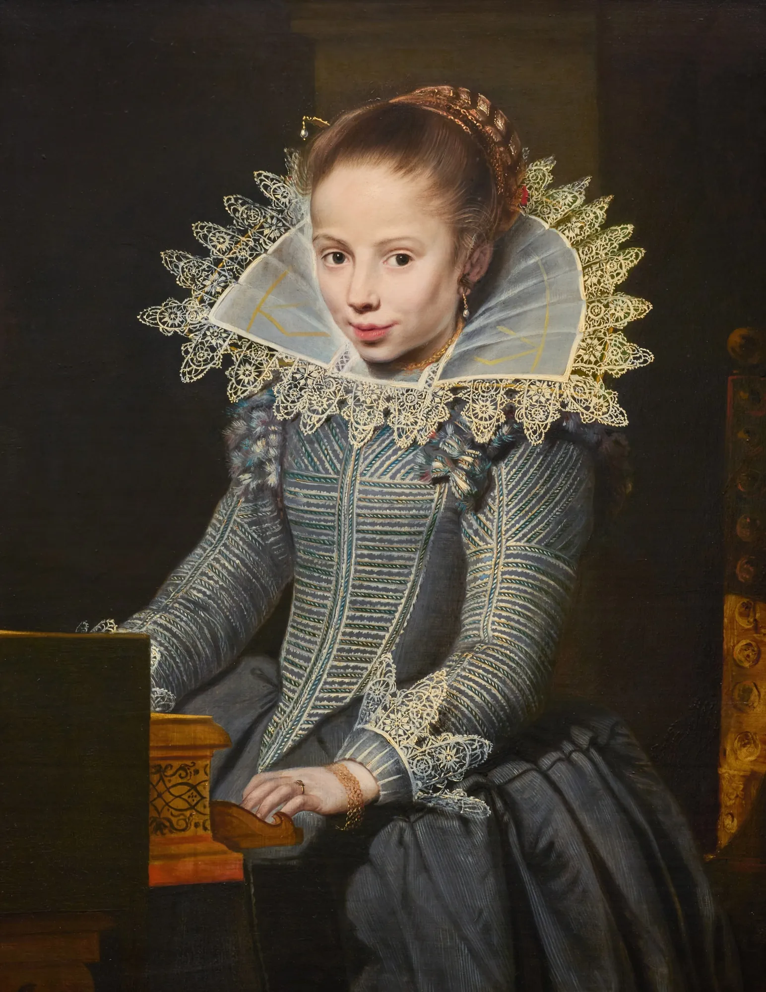 Girl at a Virginal