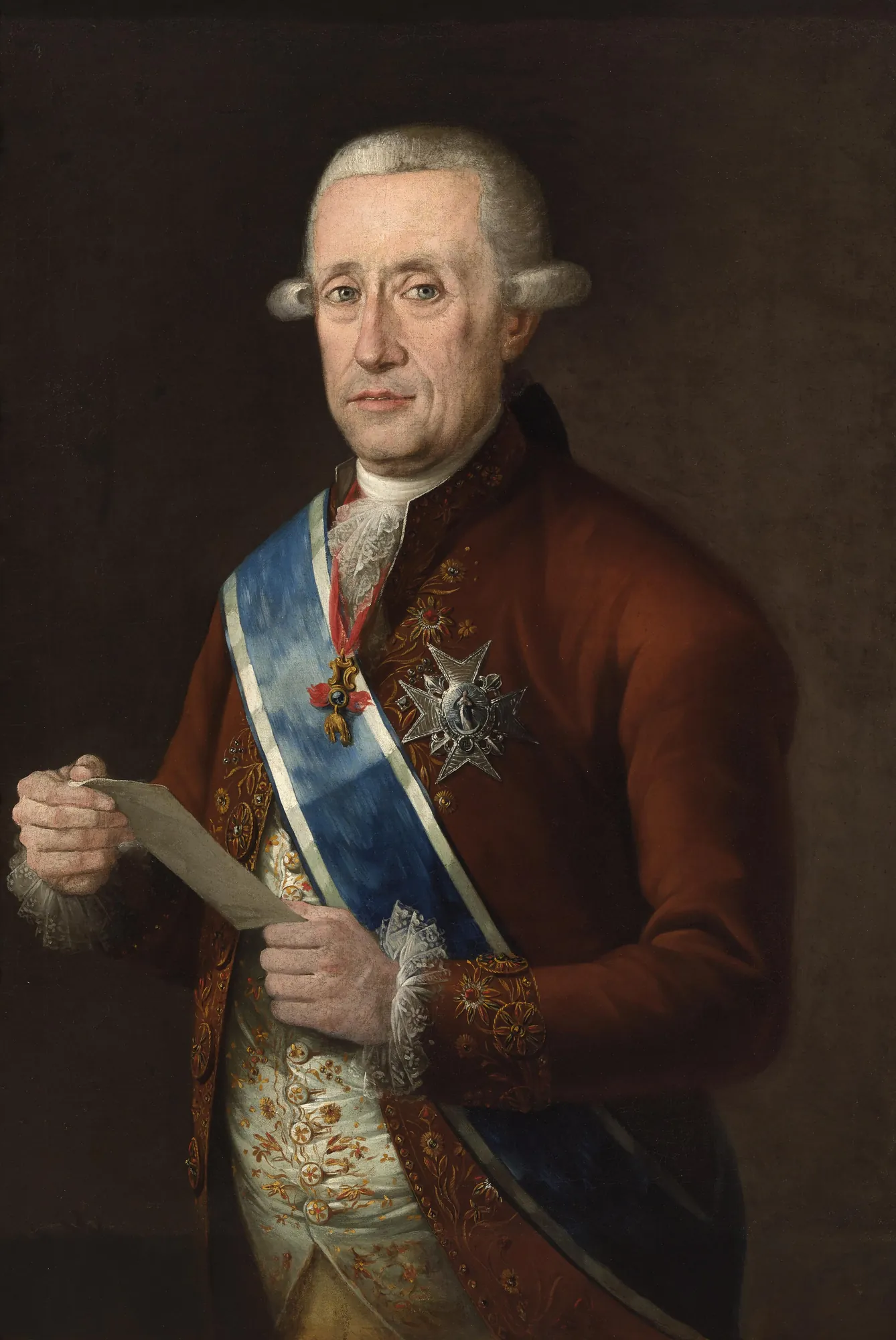 Portrait of José Moñino, 1st Count of Floridablanca