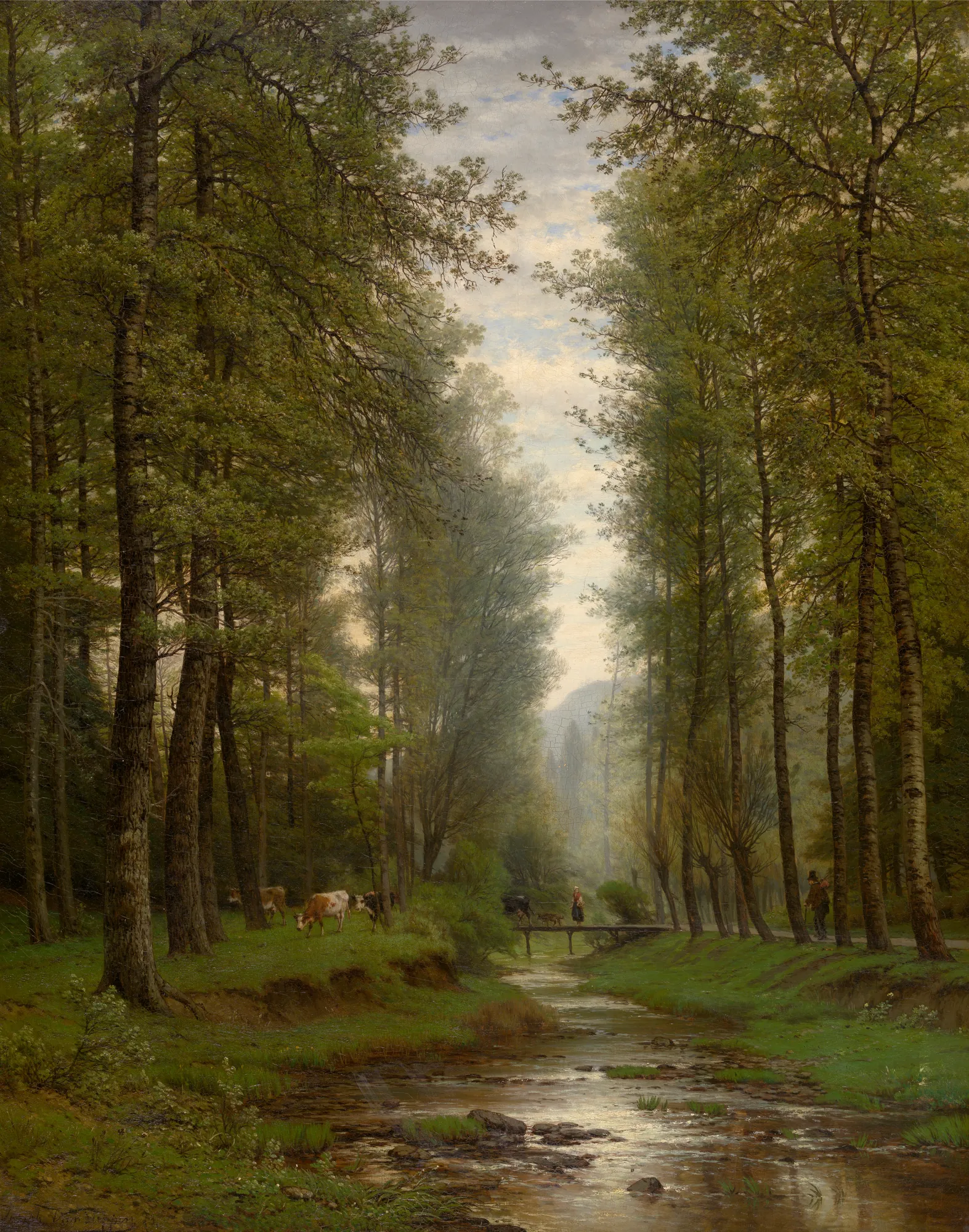 Brook in the Forest