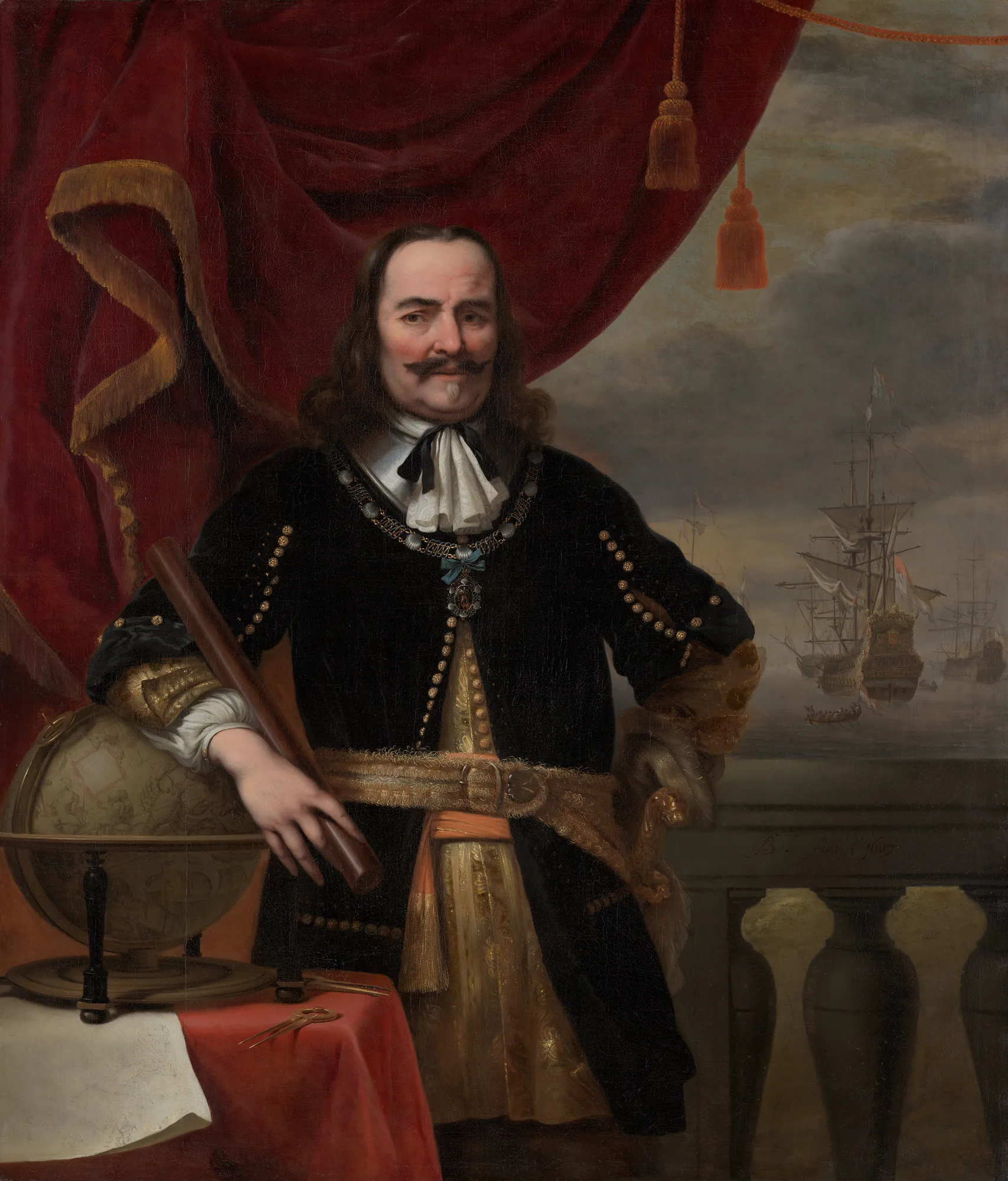 Portrait of Michiel de Ruyter