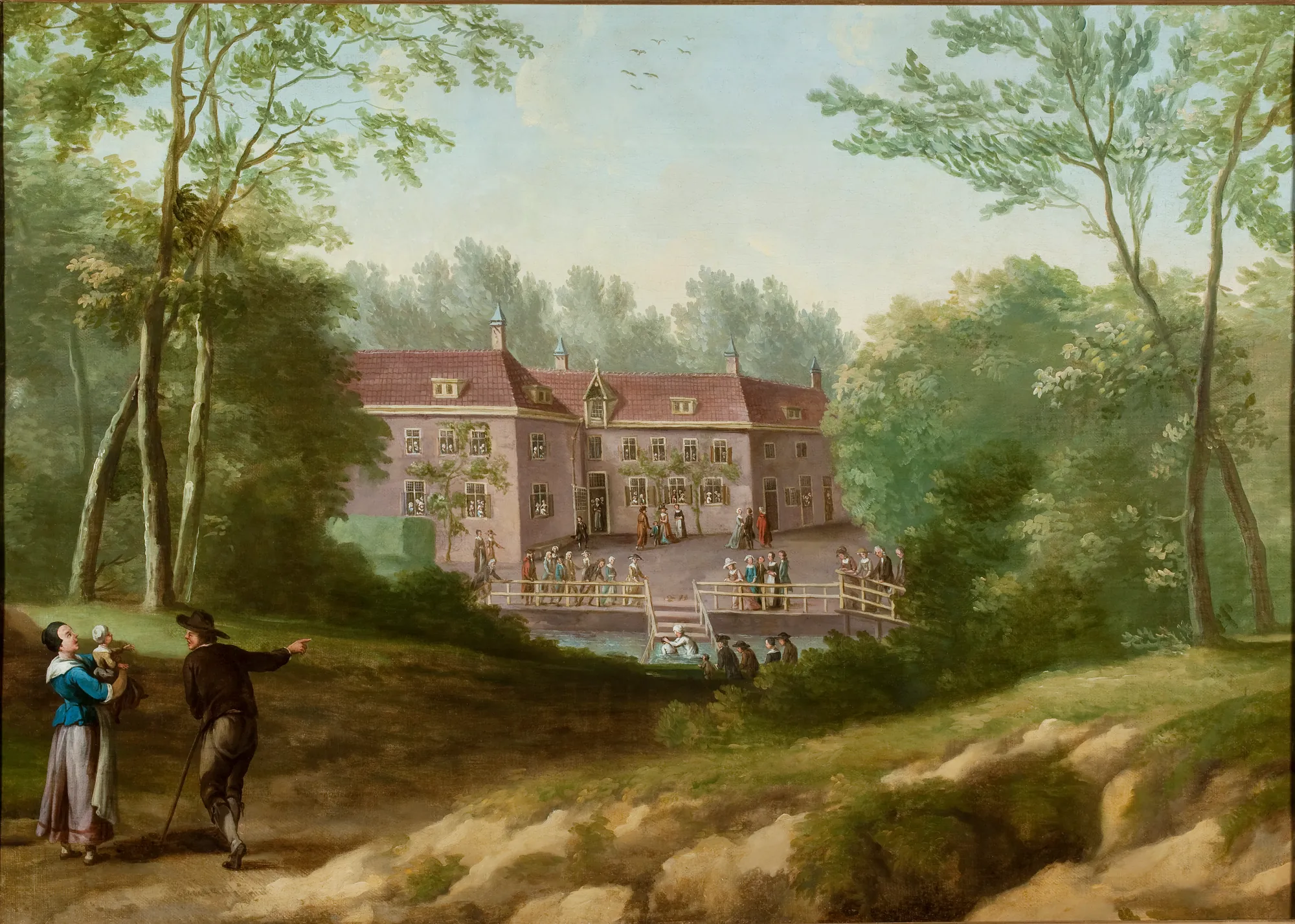 Baptism of the Collegiants at Rijnsburg