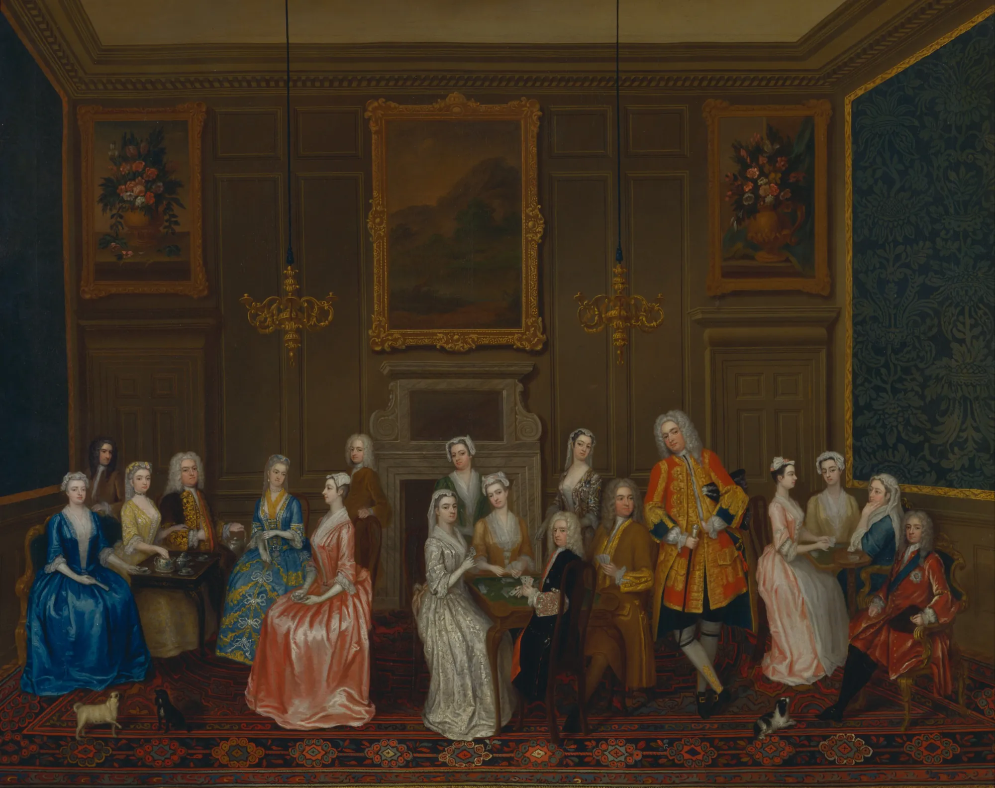 Tea Party at Lord Harrington's House, St. James's