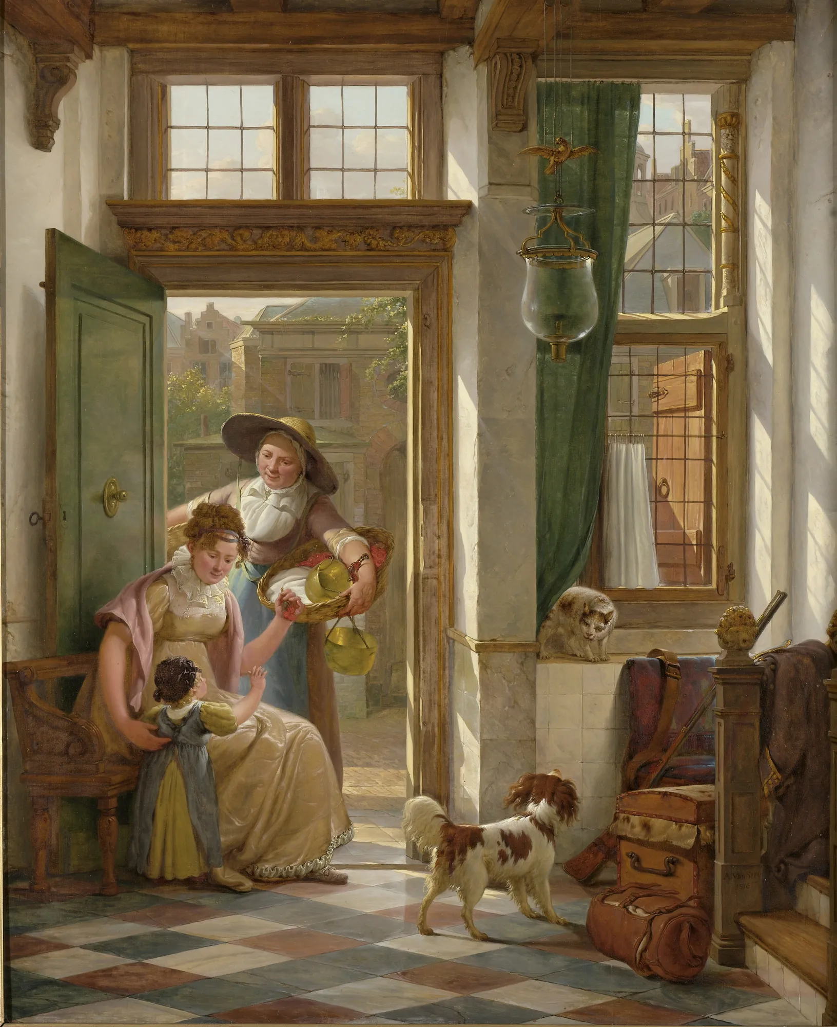 A Cherry Seller at the Door
