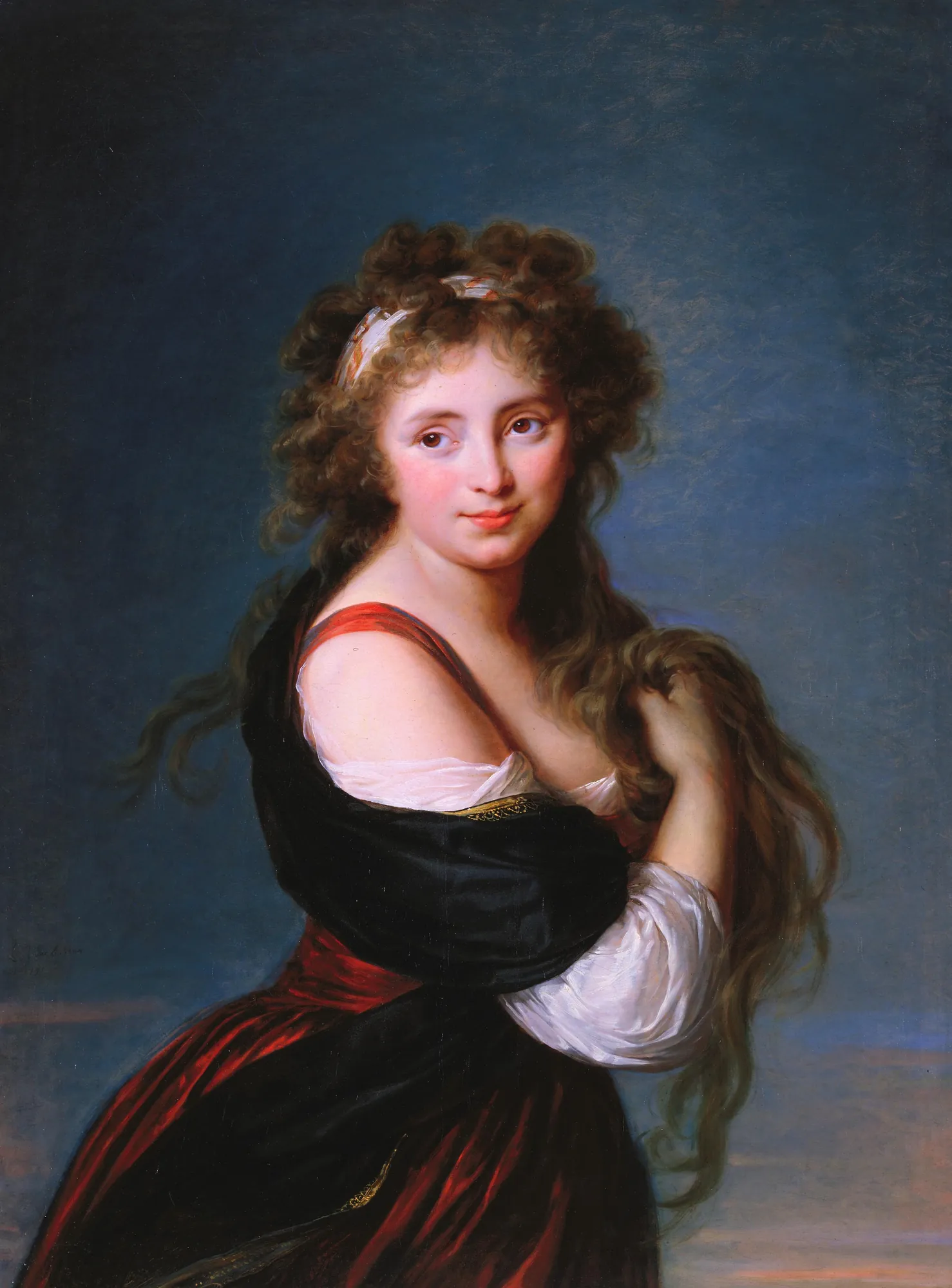 Portrait of Hyacinthe Gabrielle Roland