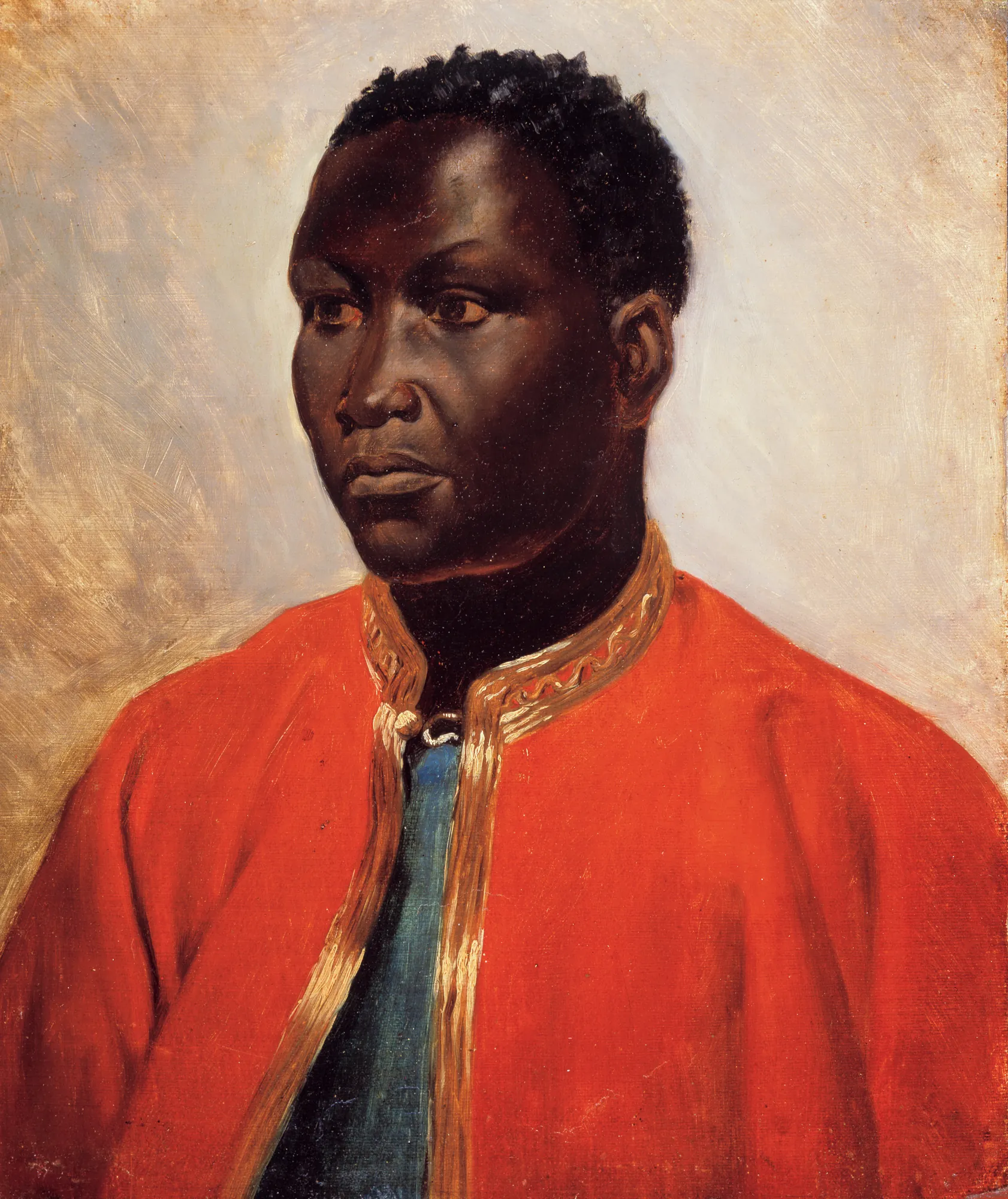 Portrait of a Man in a Red Coat