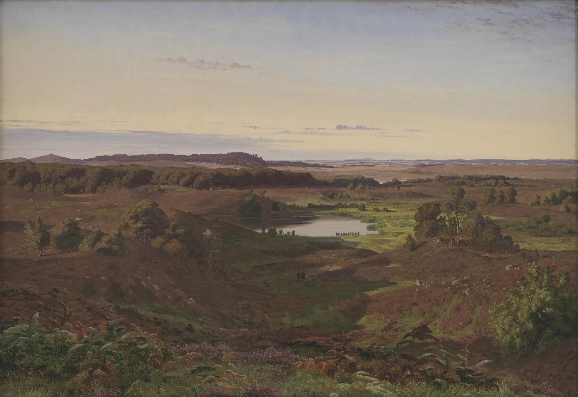 Landscape in the North of Zealand, Afternoon