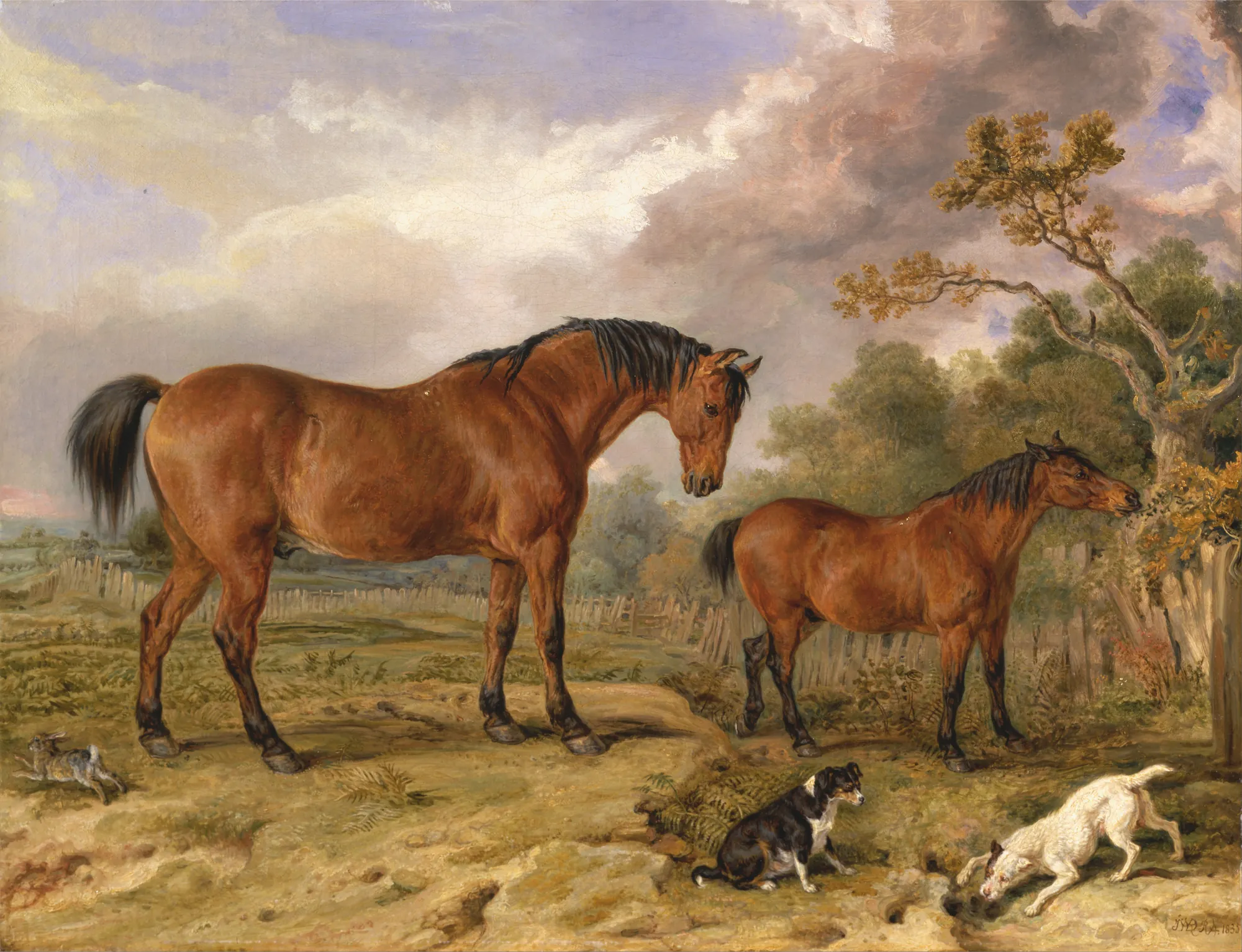 Portrait of Reformer, Blucher, Tory and Crib