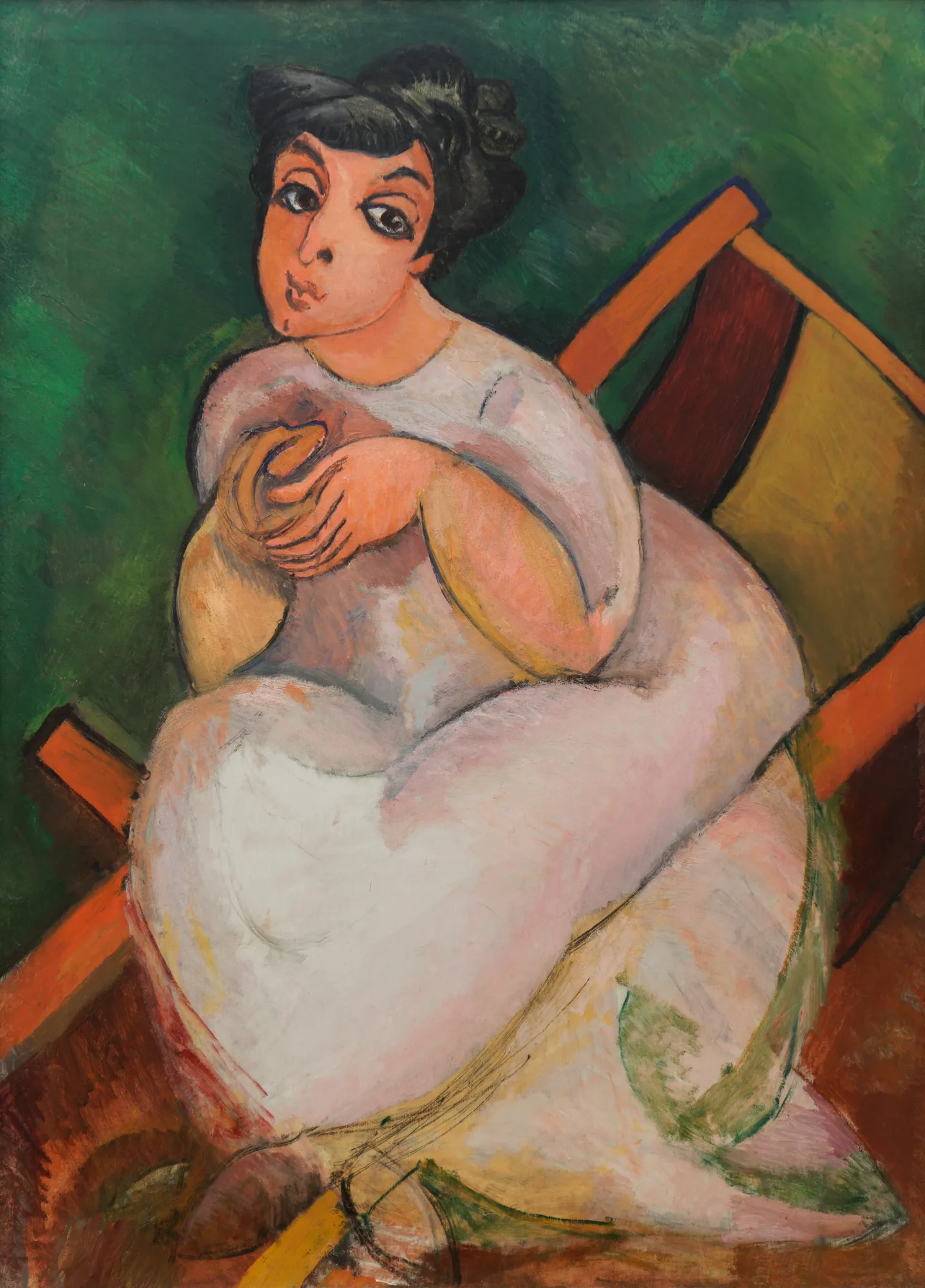 La dame en rose