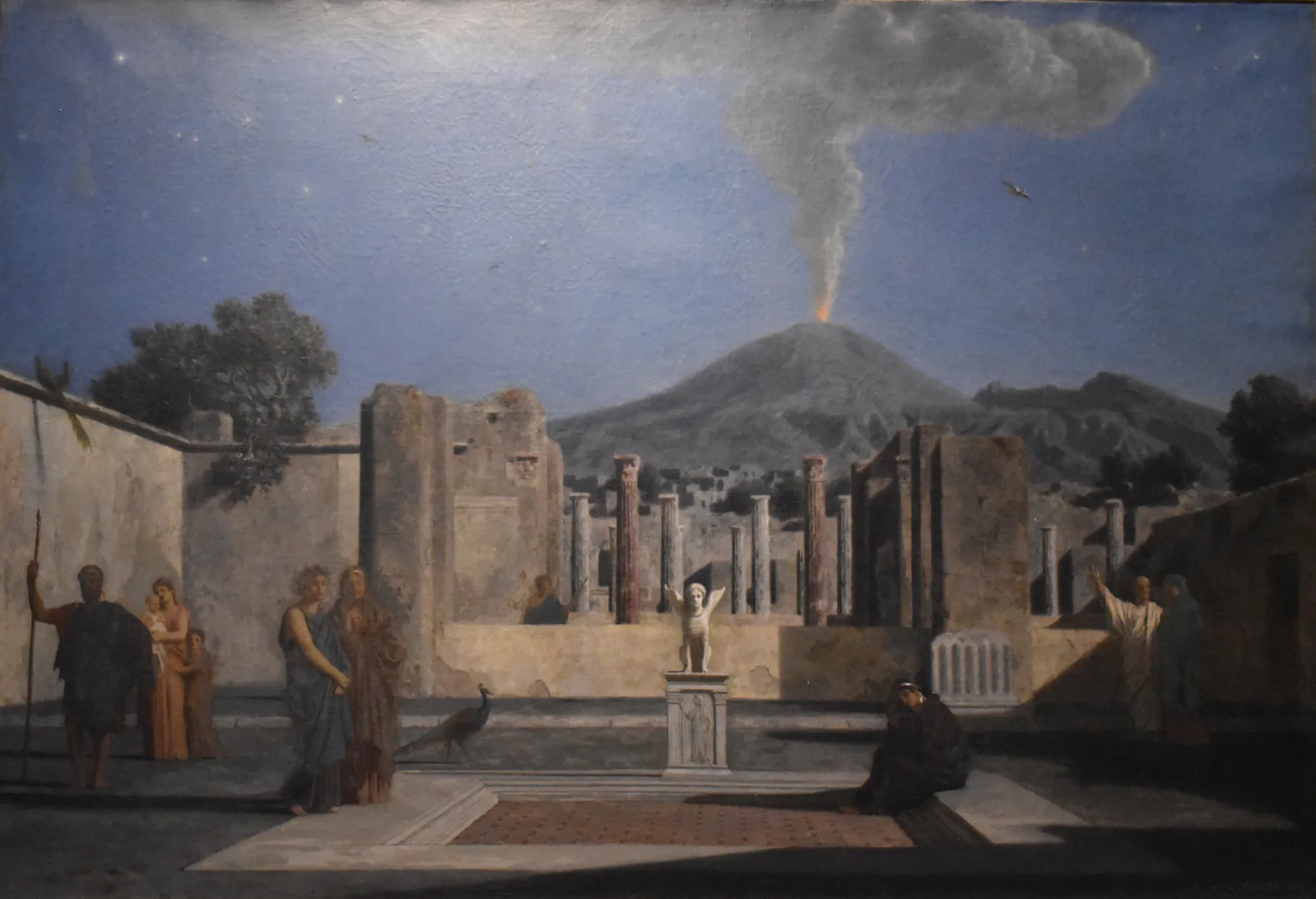 Un rêve dans les ruines de Pompéi