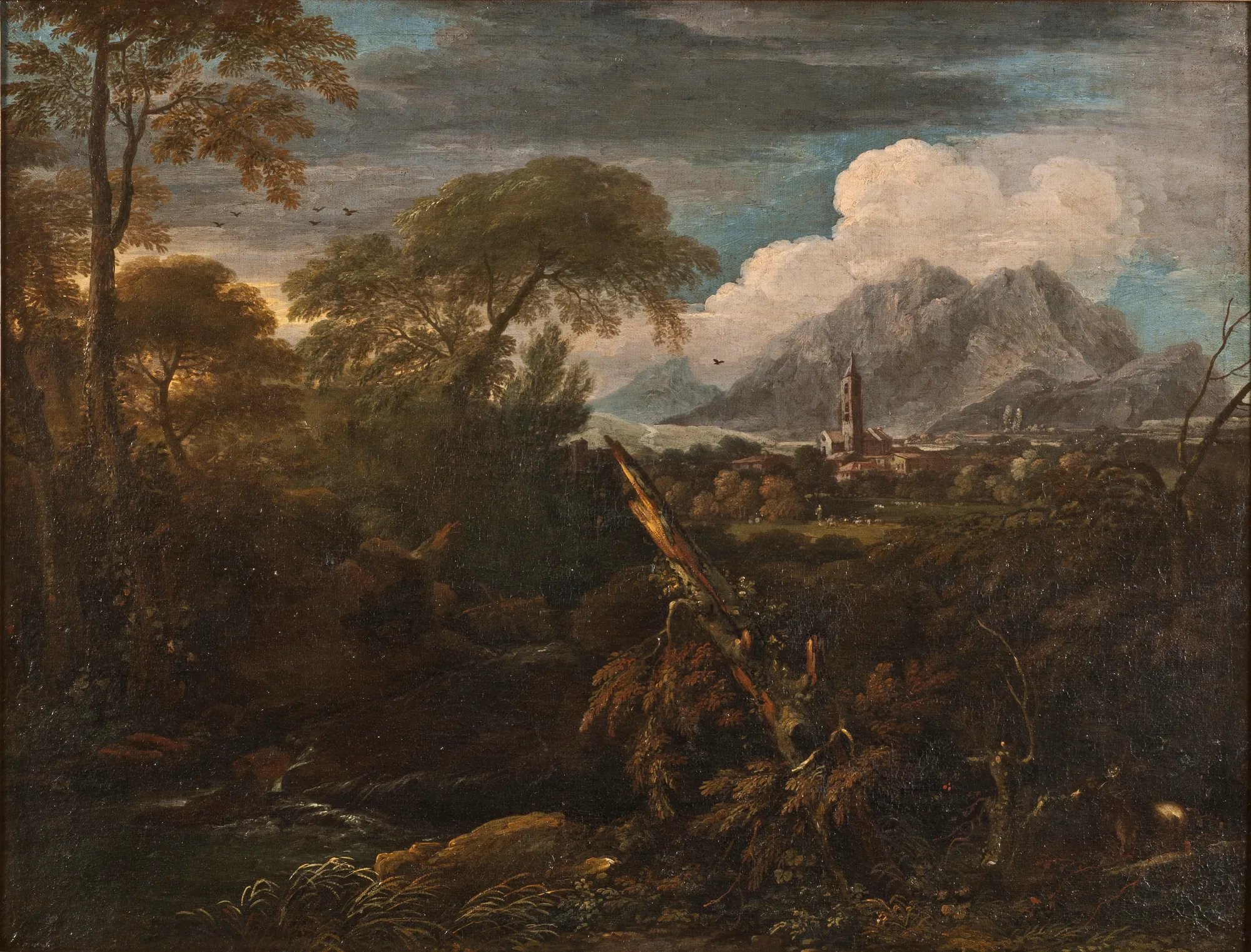 Landscape with a Village