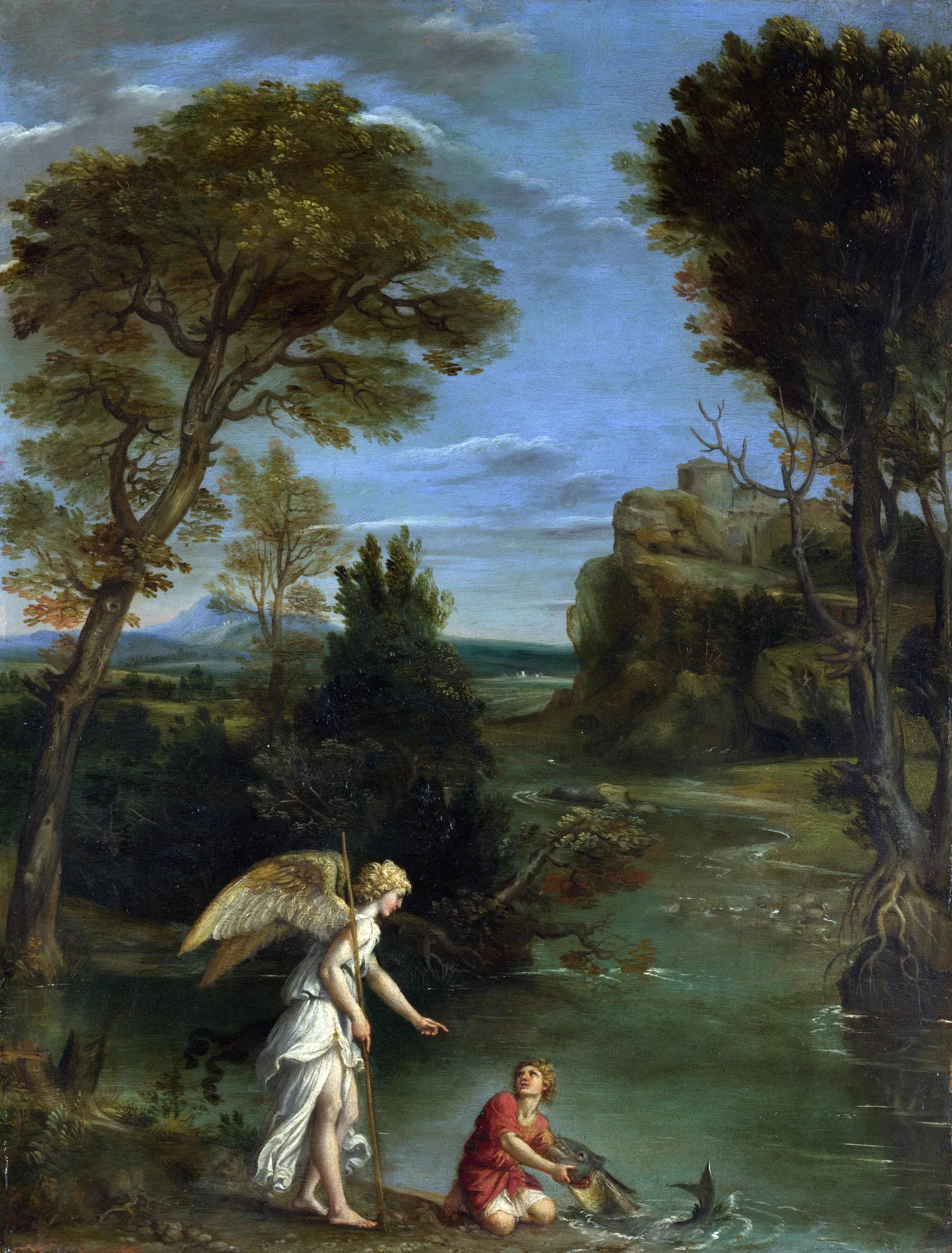 Landscape with Tobias and the Fish
