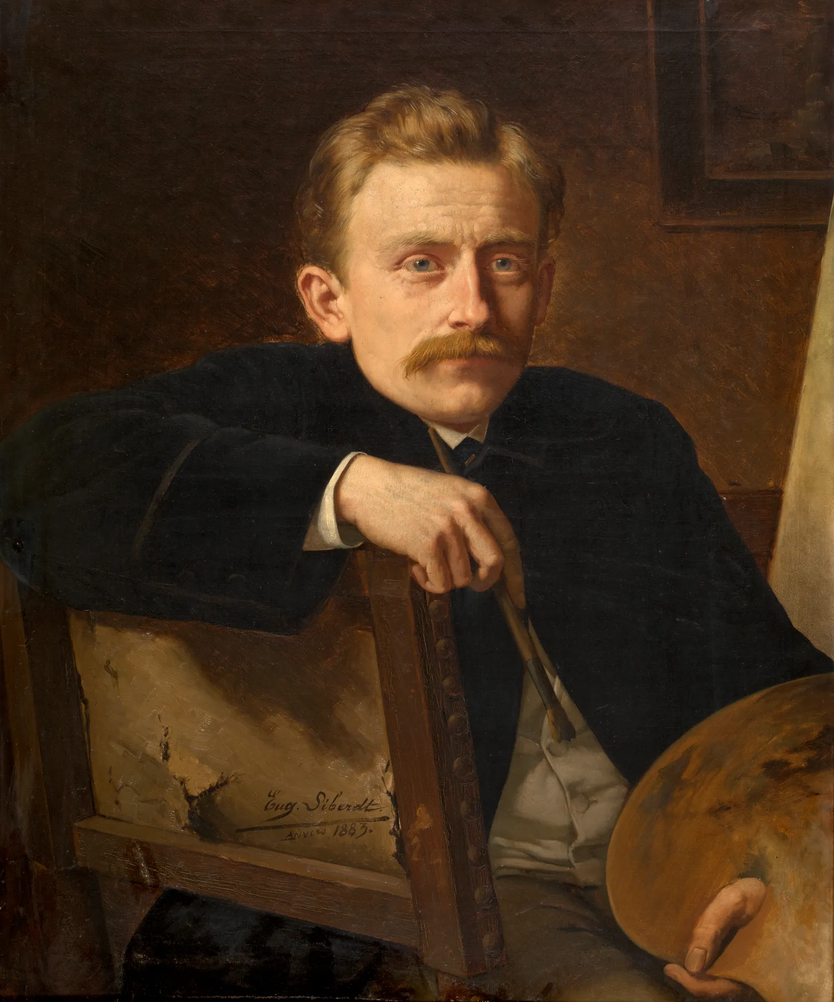 Portrait of the Painter Hippolyte Van Soom