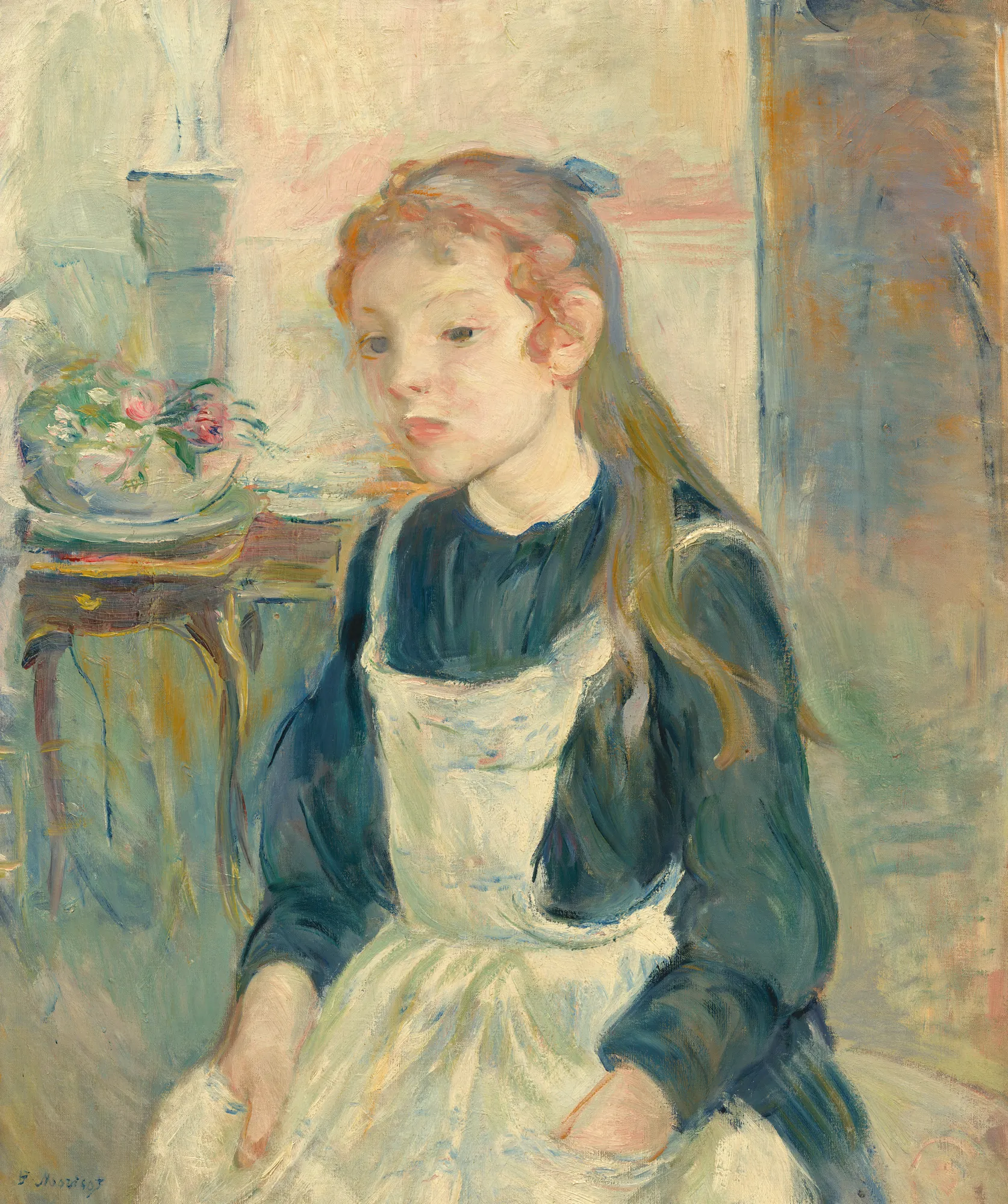 Young Girl with an Apron