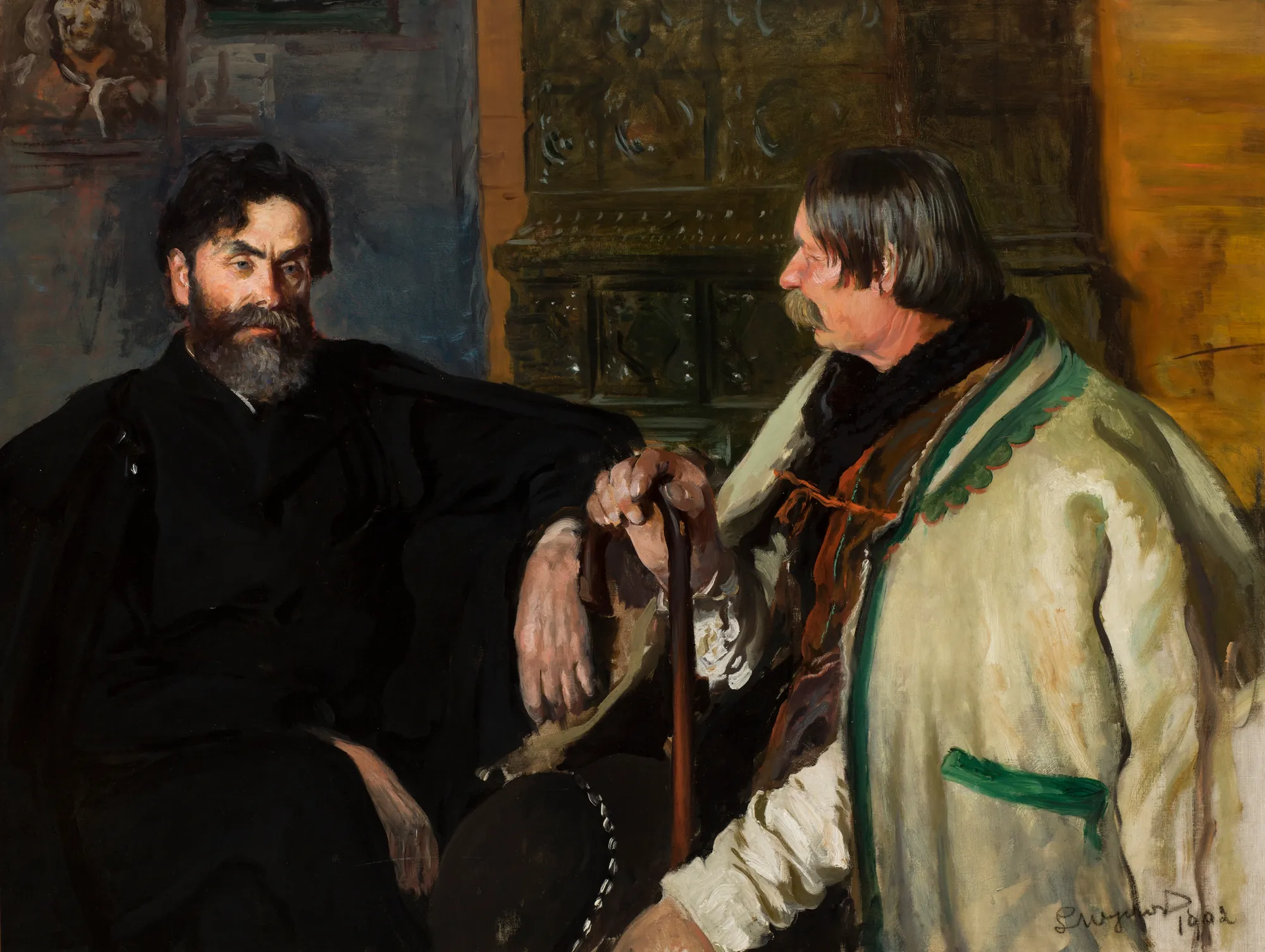 Portrait of Stanisław Witkiewicz with Wojciech Roj