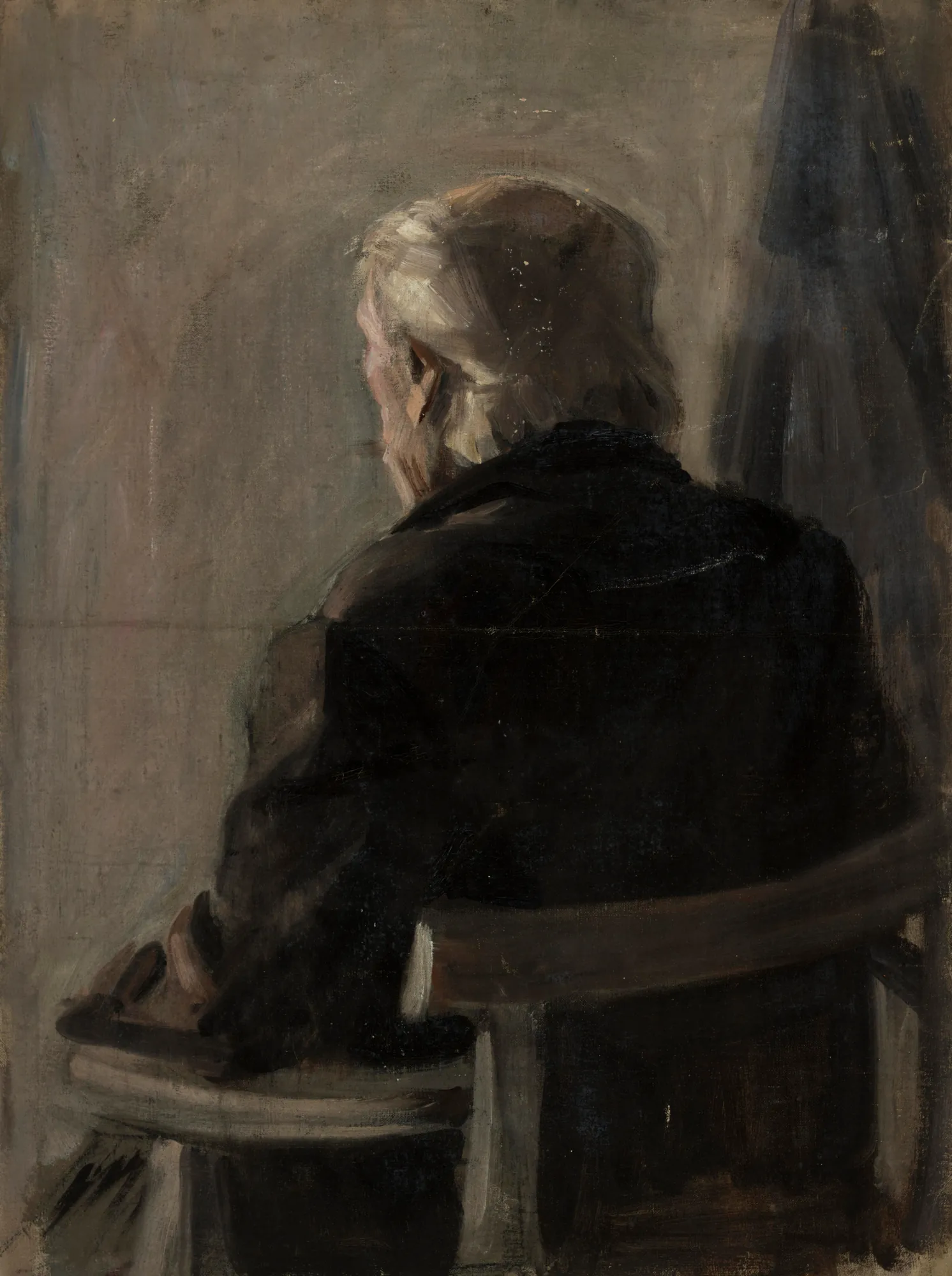 Sitting Old Man (Istuv vanamees)