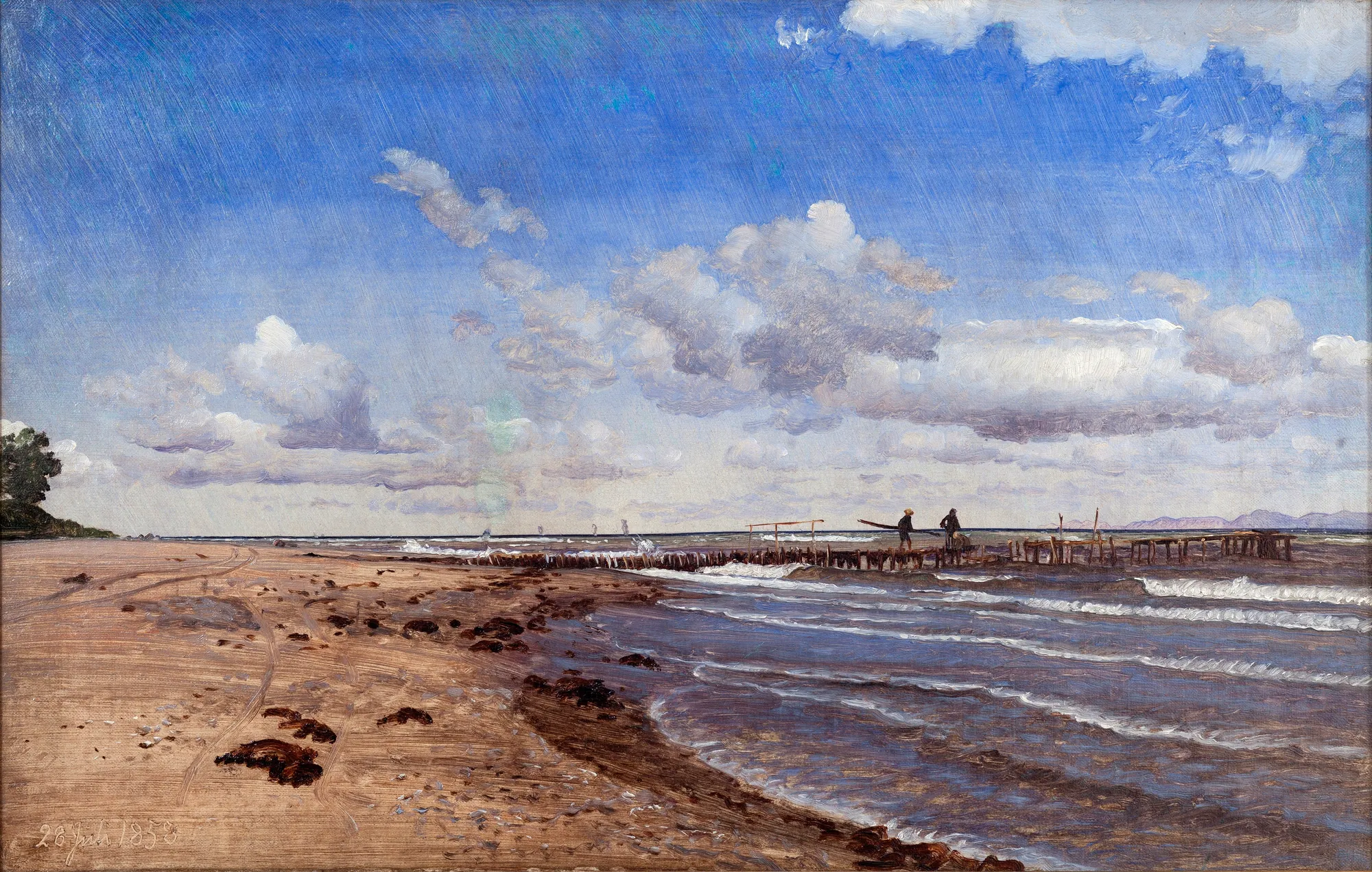 The Beach at Hellebæk