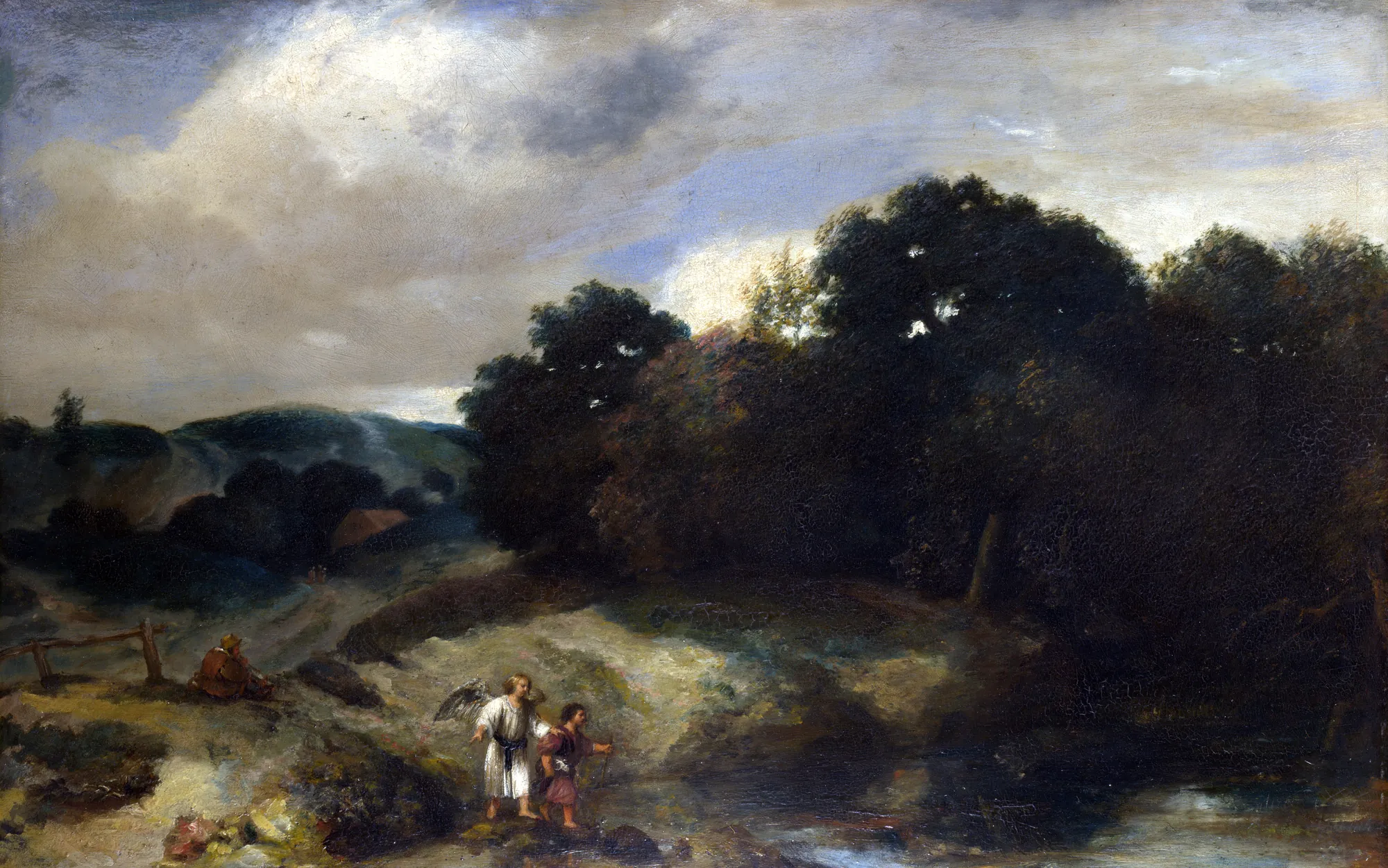 A Landscape with Tobias and the Angel
