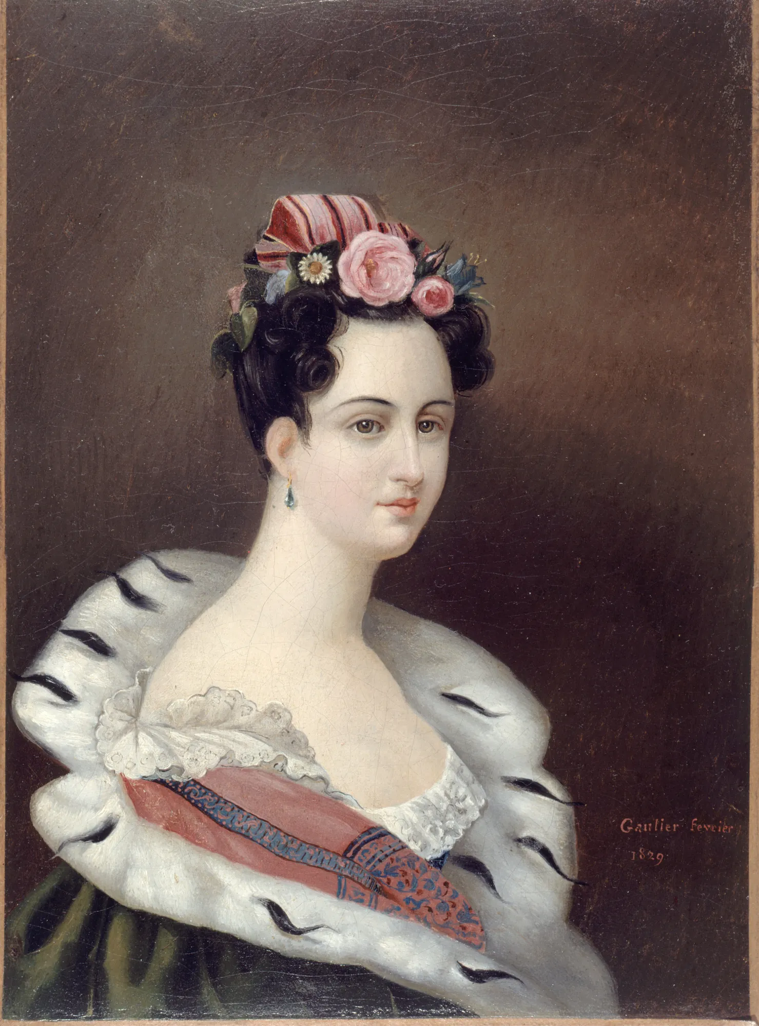 Portrait of a Woman (Portrait de femme brune)