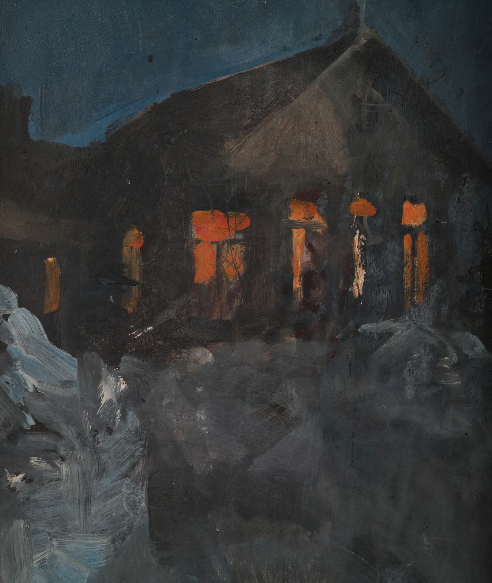 Night Scene from Malmi
