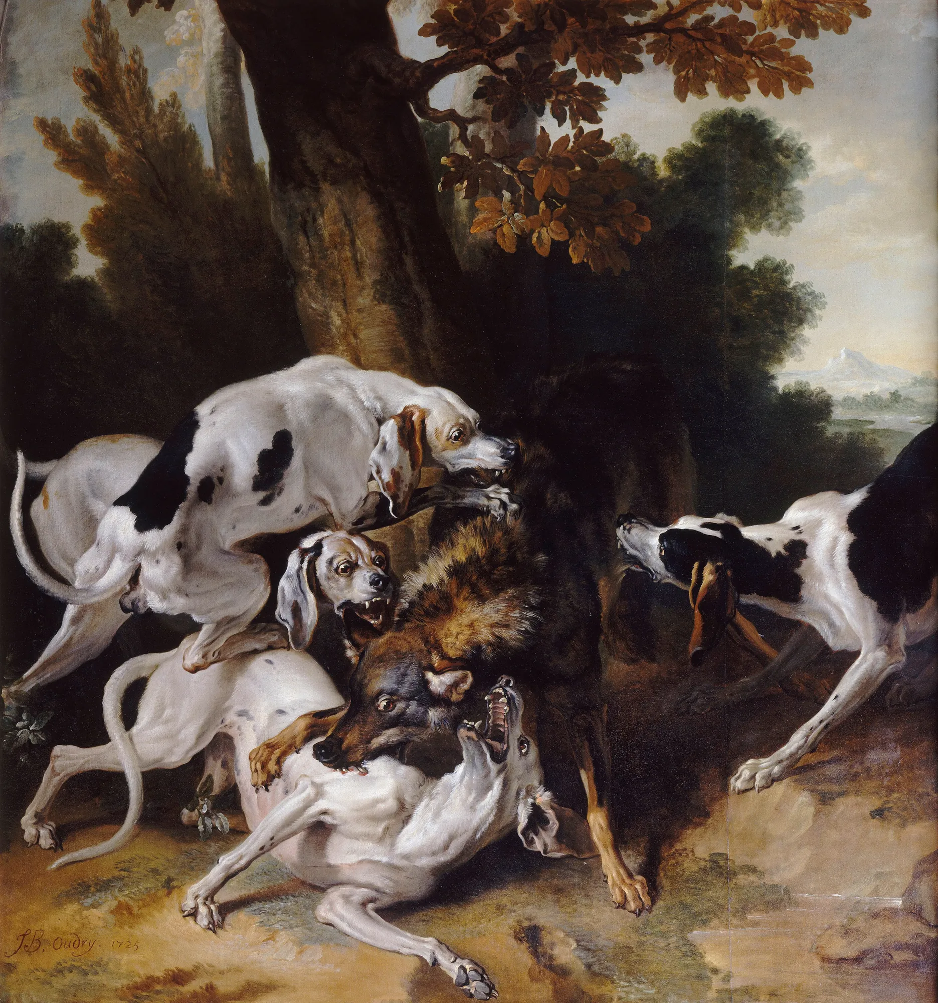 L'hallali du loup