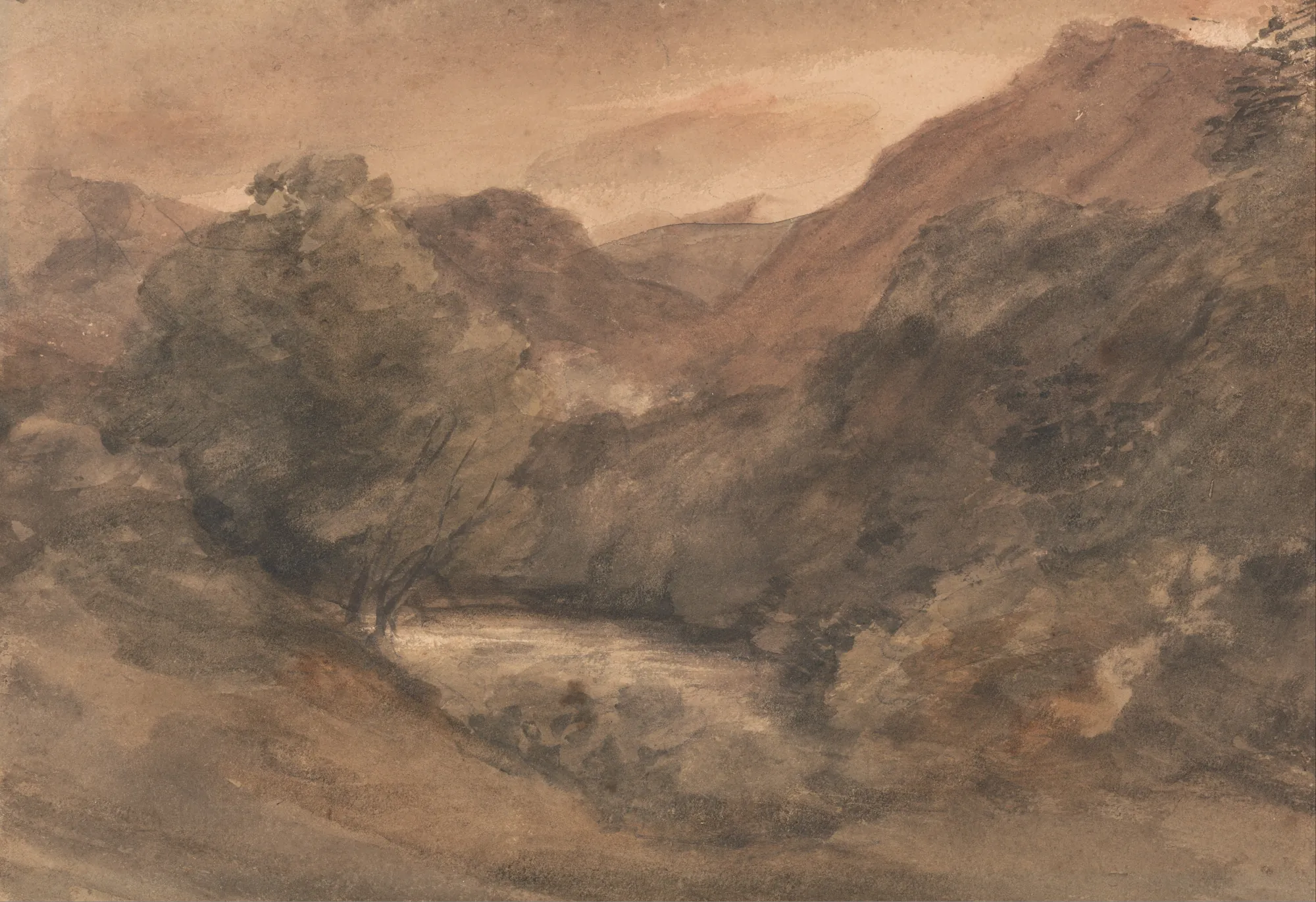 Borrowdale: Evening after a Fine Day