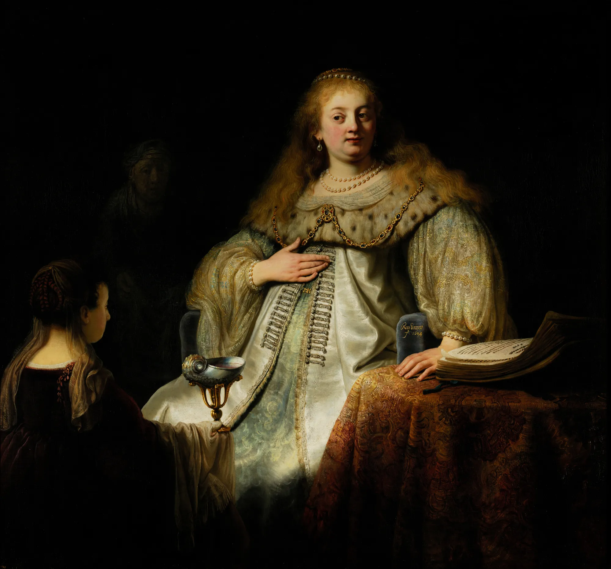 Judith at the Banquet of Holofernes