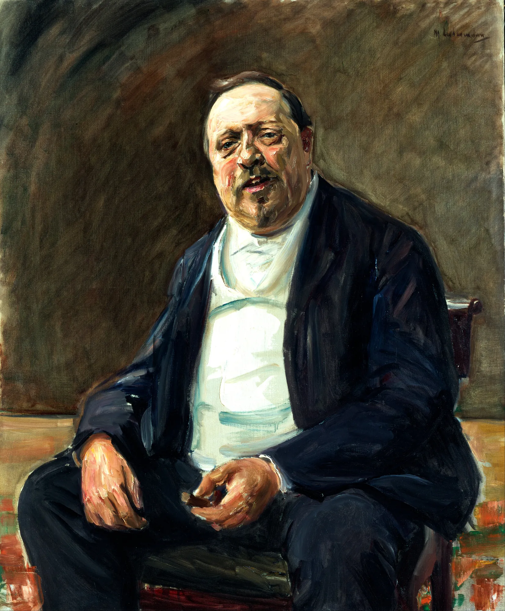 Portrait of Alfred von Berger