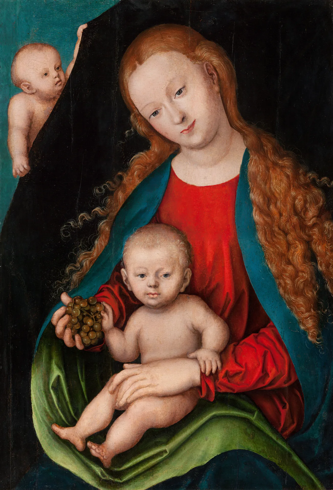The Virgin and Child with Grapes