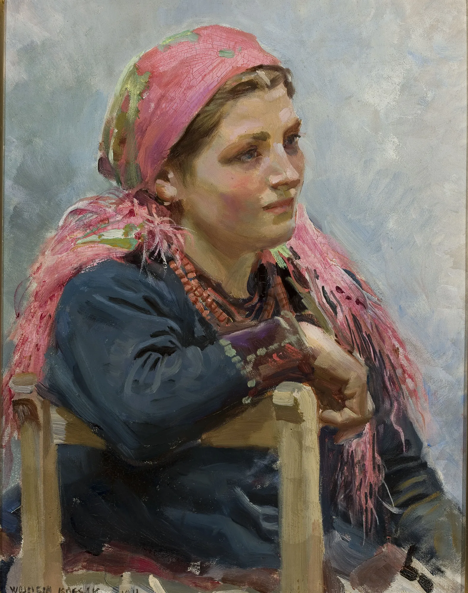 Study of a Girl (Aniela Franczak)