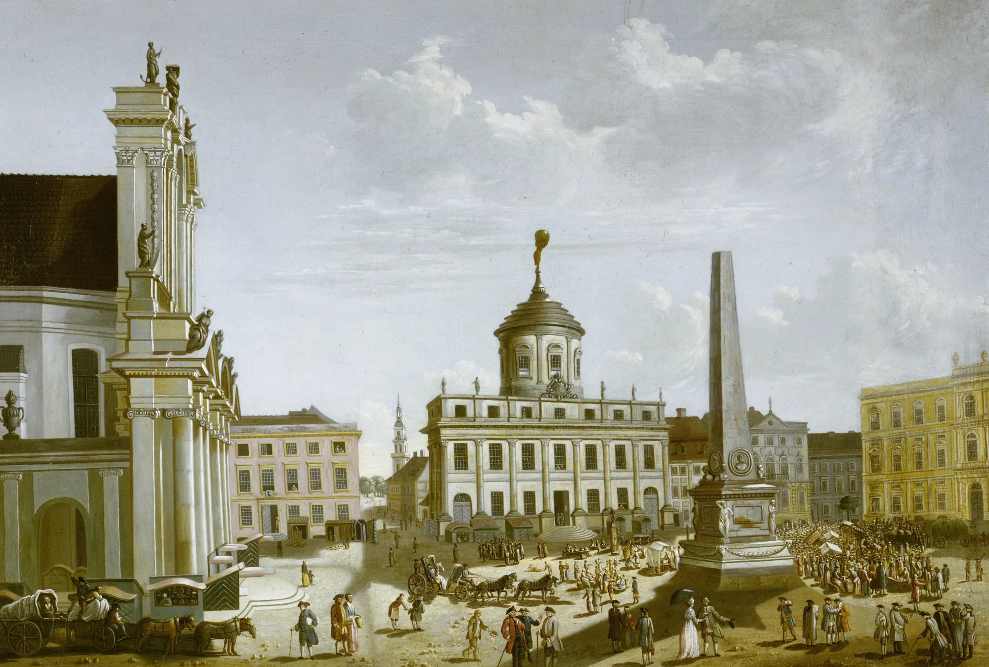 The Old Market in Potsdam