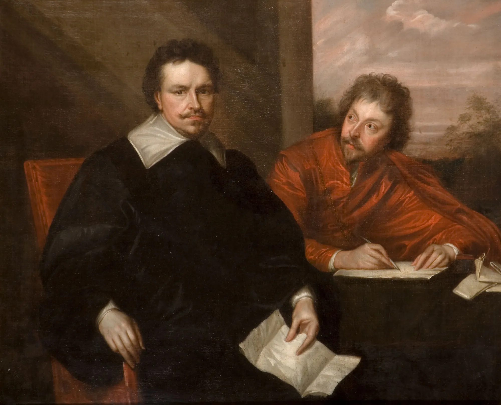 Lord Strafford and His Secretary Sir Philip Mainwaring