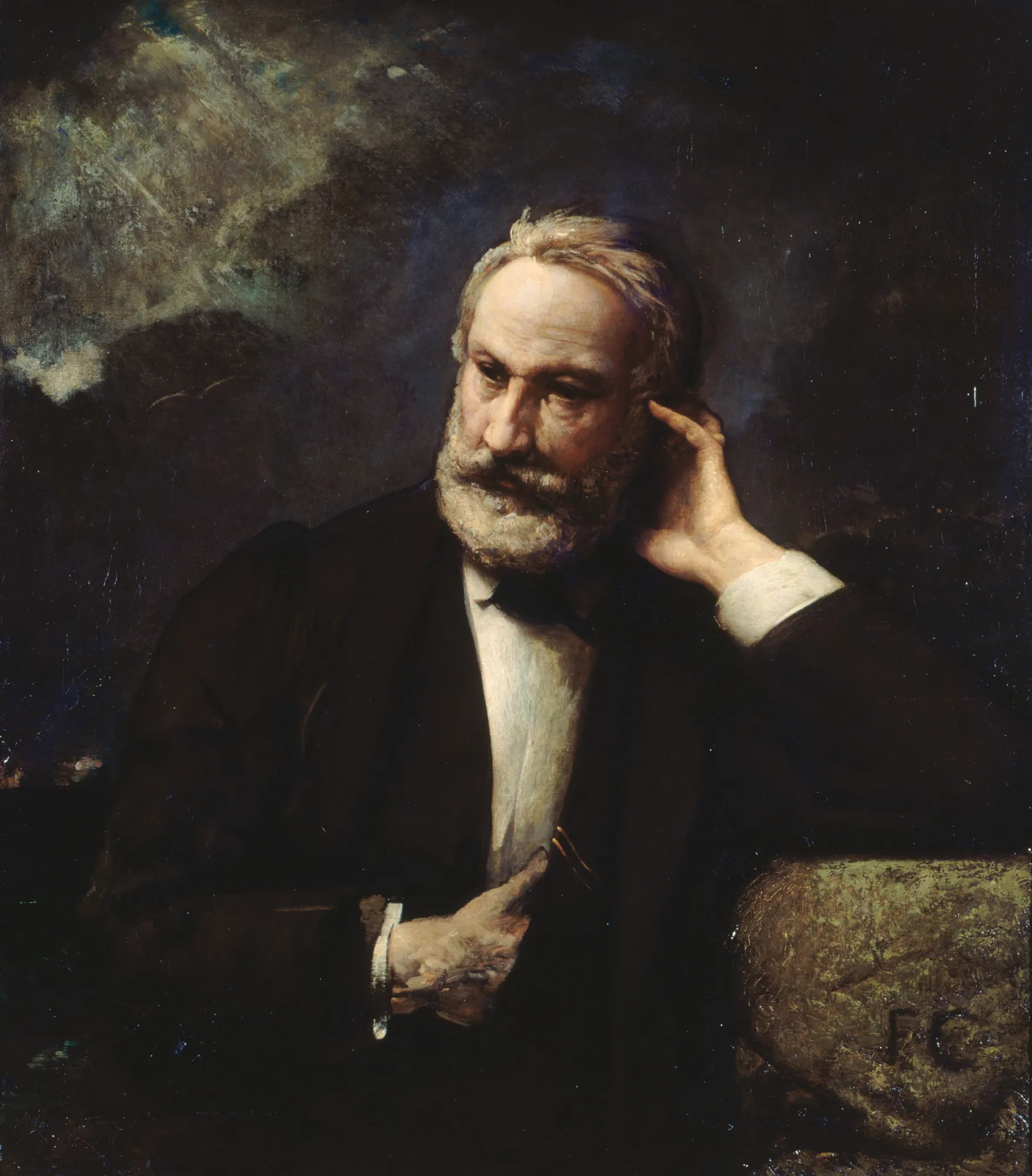 Portrait of Victor Hugo