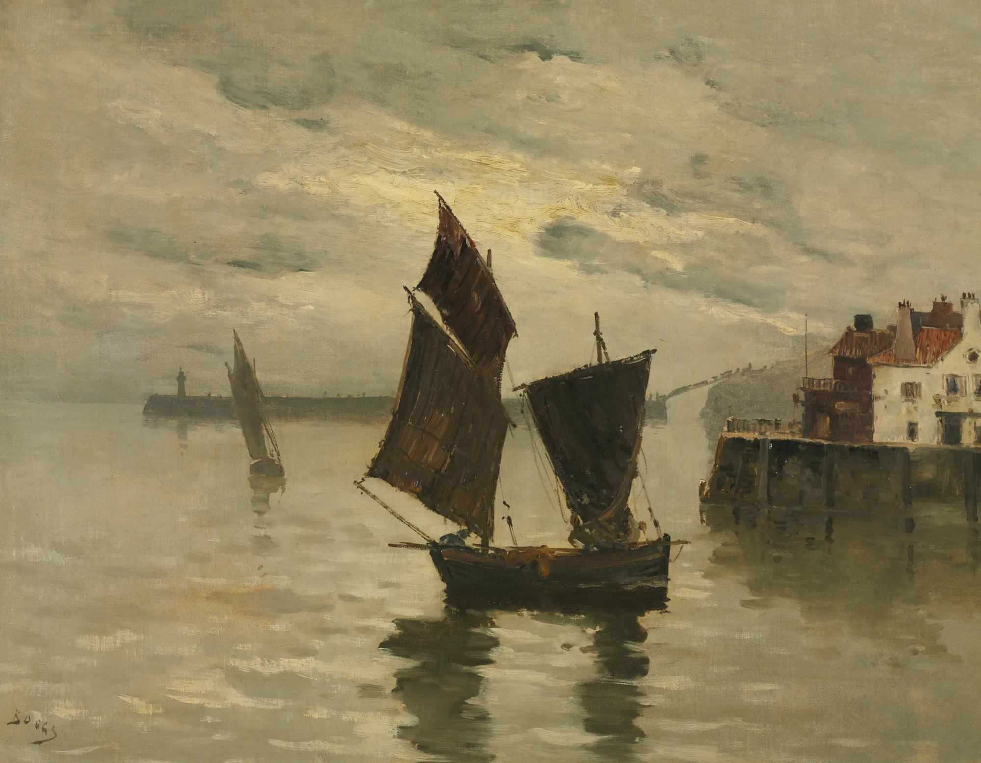 Harbor Scene