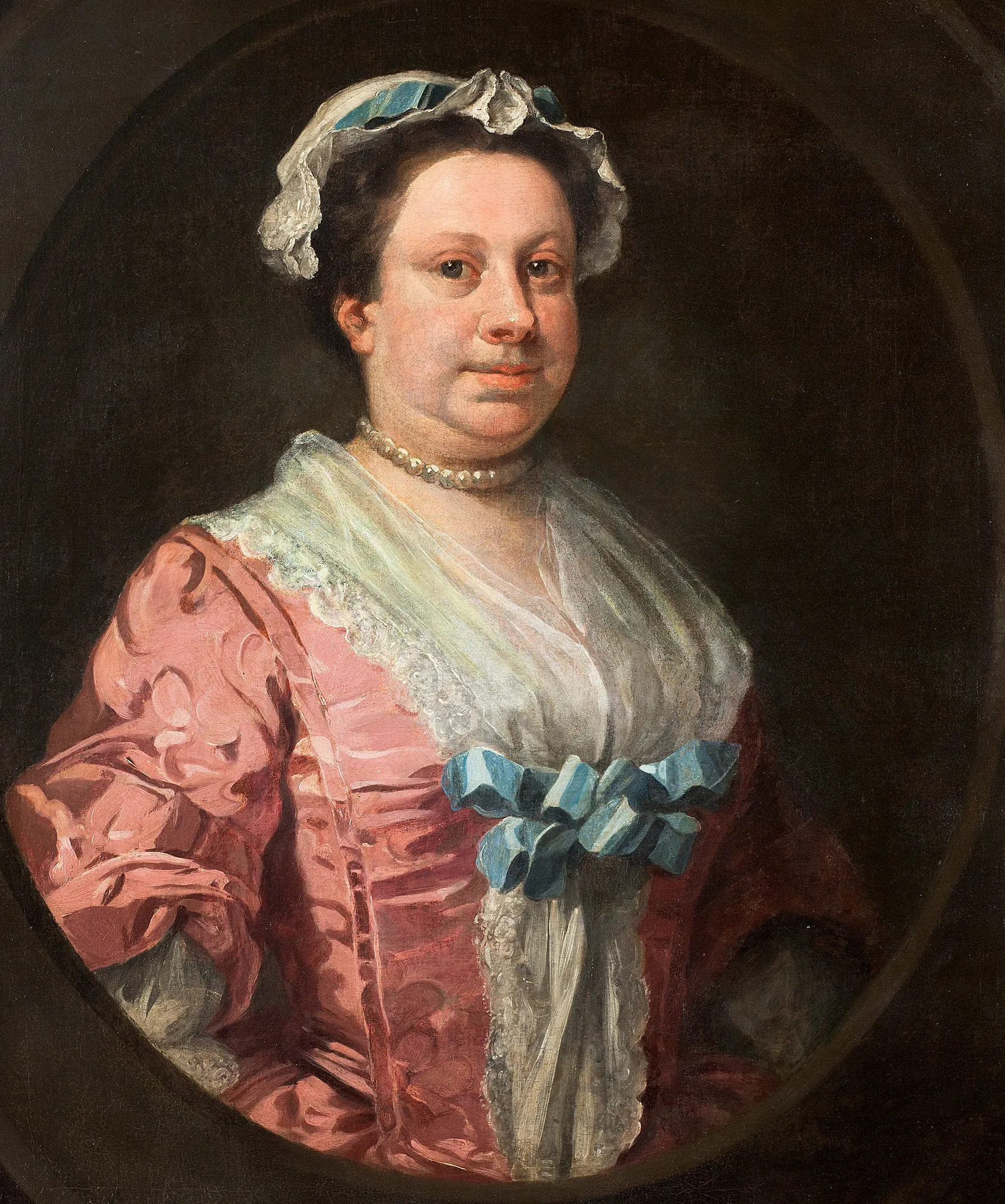 Anne Hogarth (Lady in Rose Taffeta)