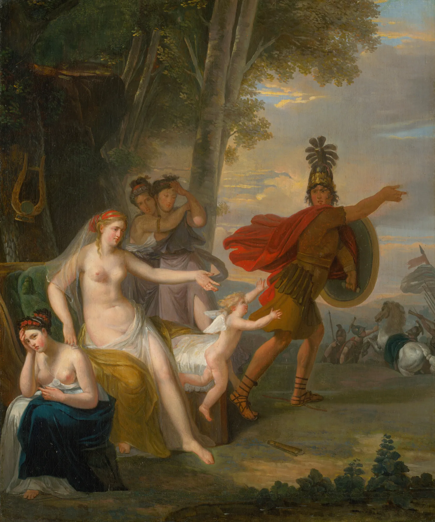 Hector Bidding Farewell to Andromache
