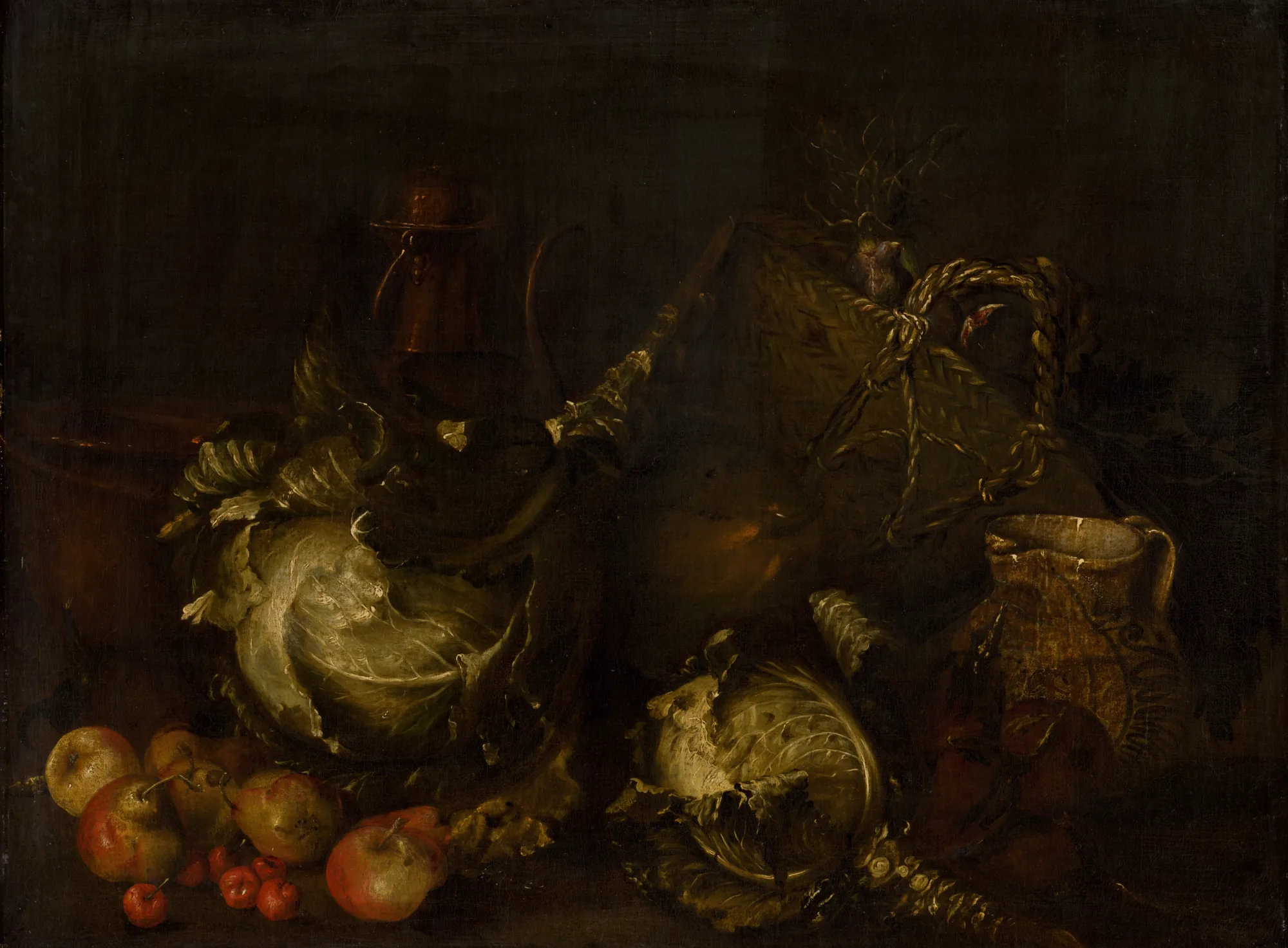 Still Life with Vegetables and Fruit