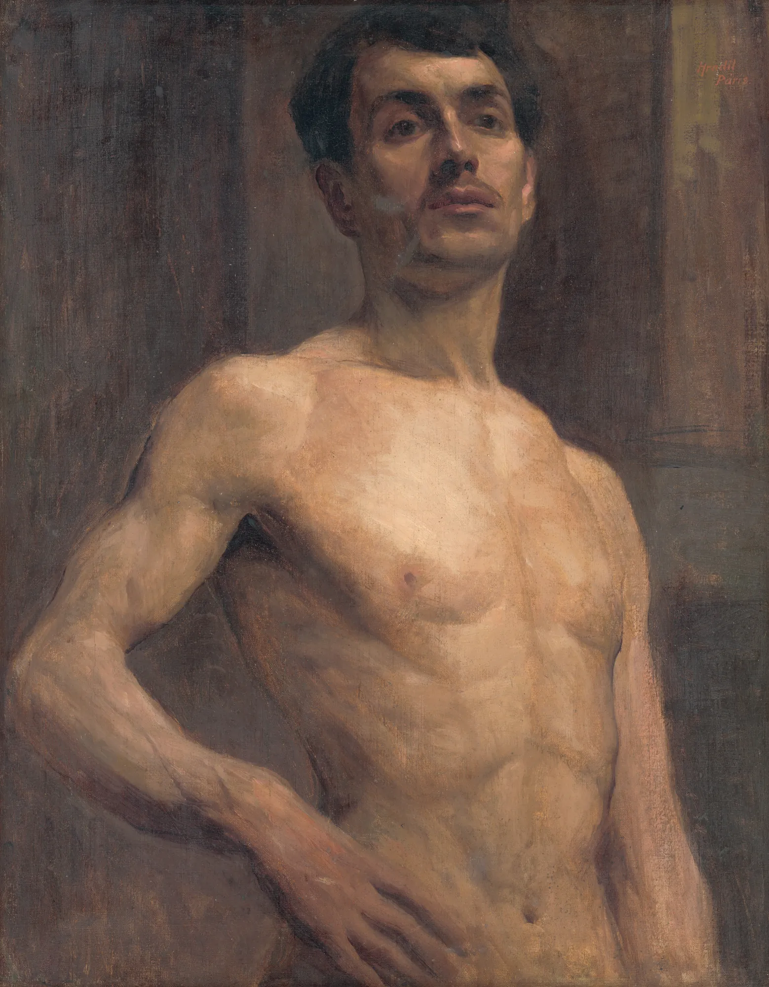Mužský akt (Male Nude Study)