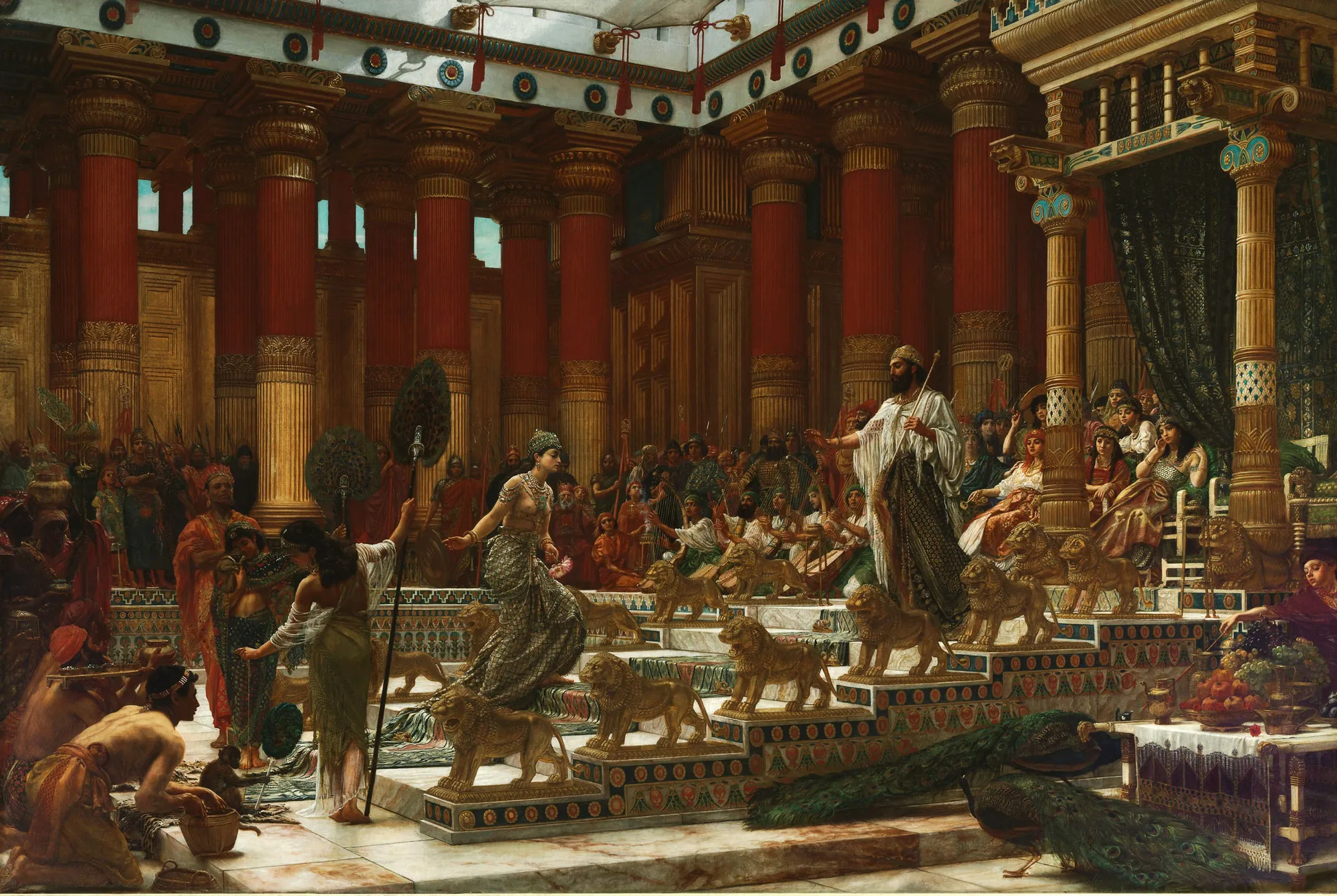 The Visit of the Queen of Sheba to King Solomon